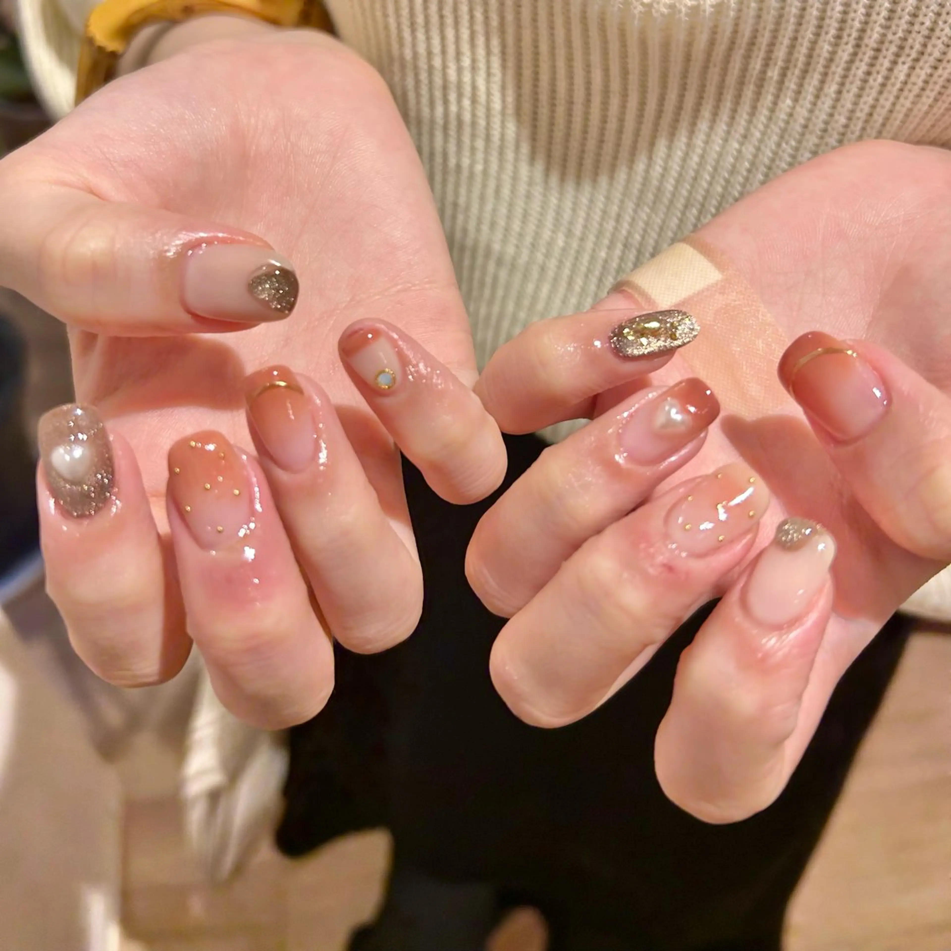 ネイル ハンドネイル Bianca栄店 みさとのネイルデザイン