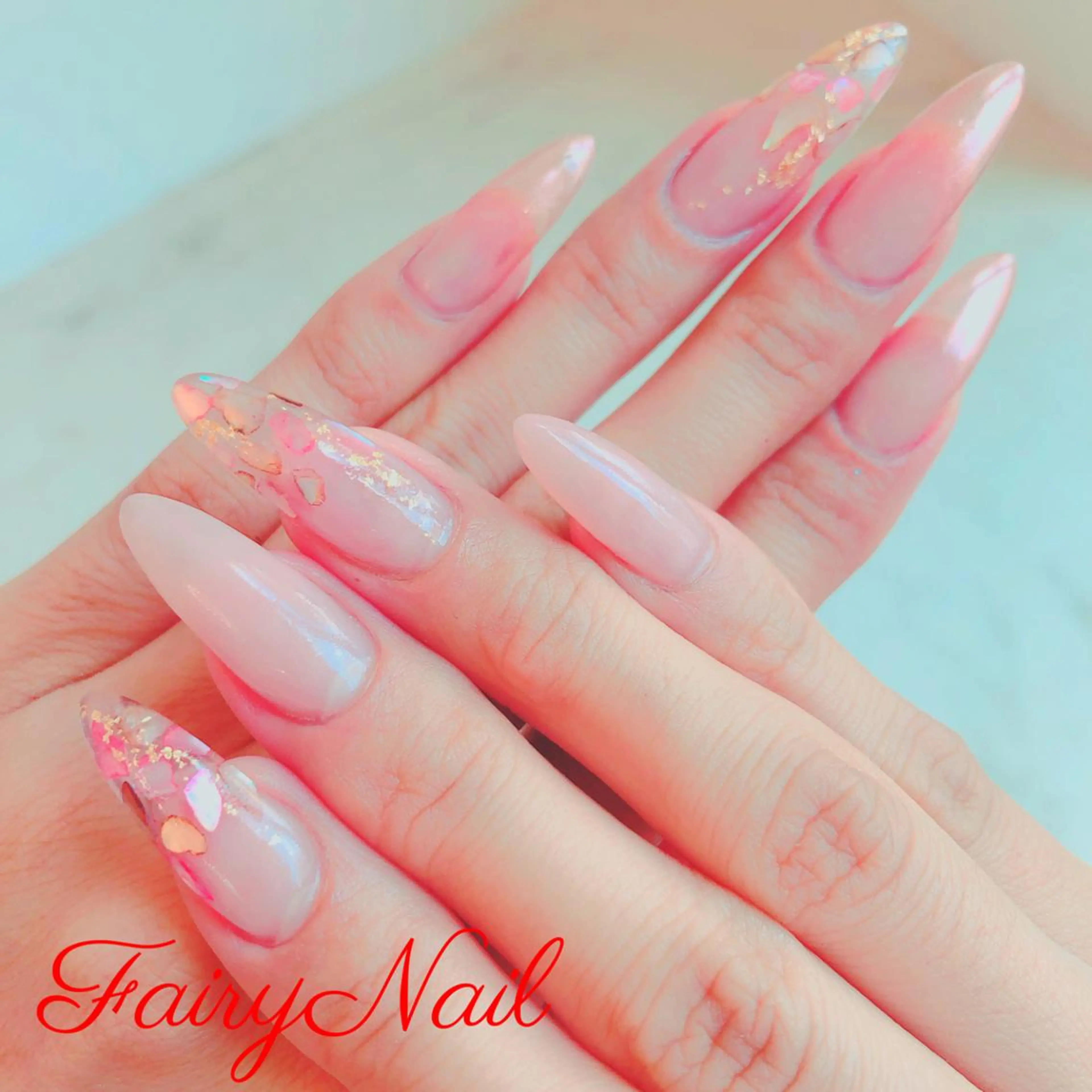 ネイル クリアネイル Fairy Nail所属・Fairy nailのネイルデザイン