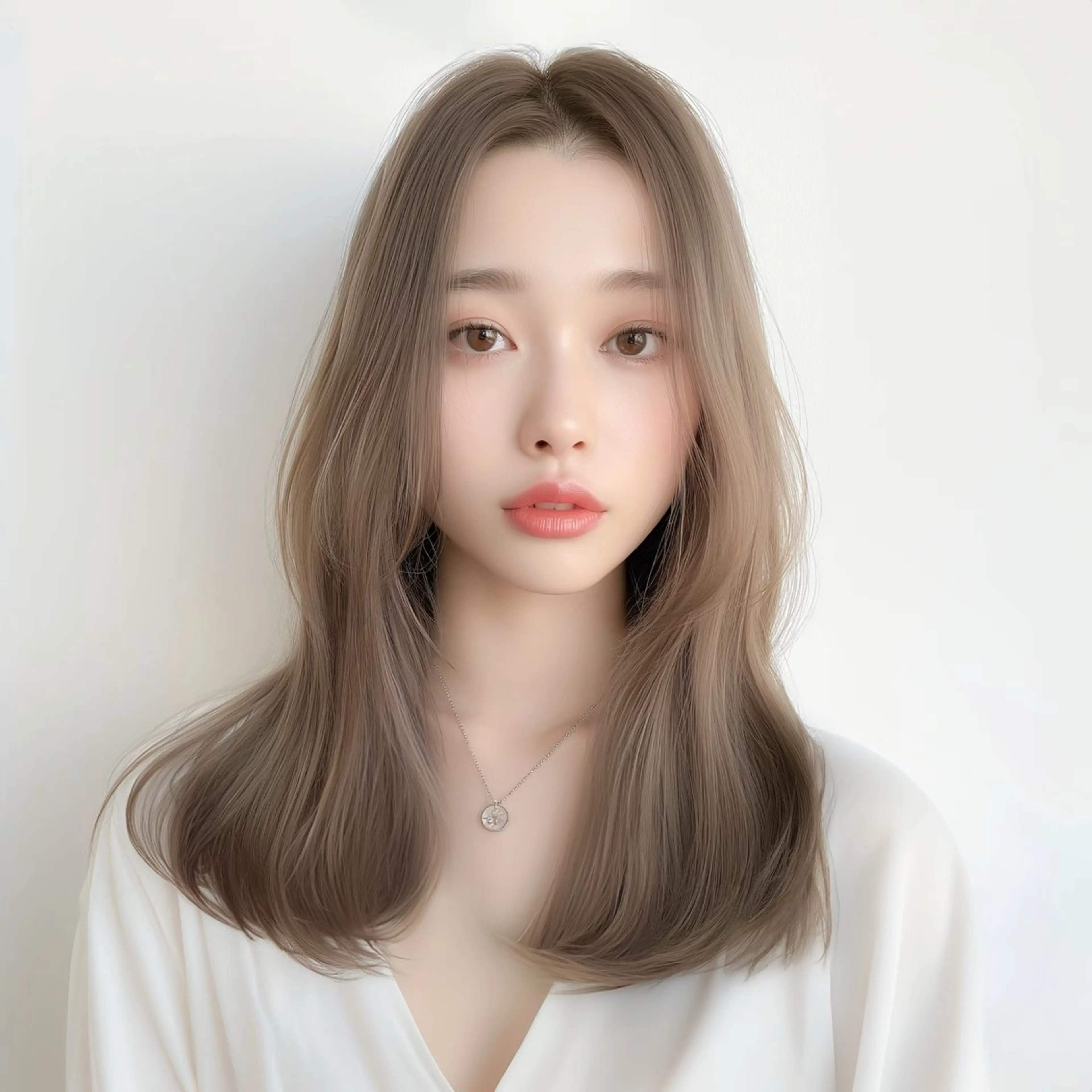 セミロング 小栗 柊翔のヘアスタイル