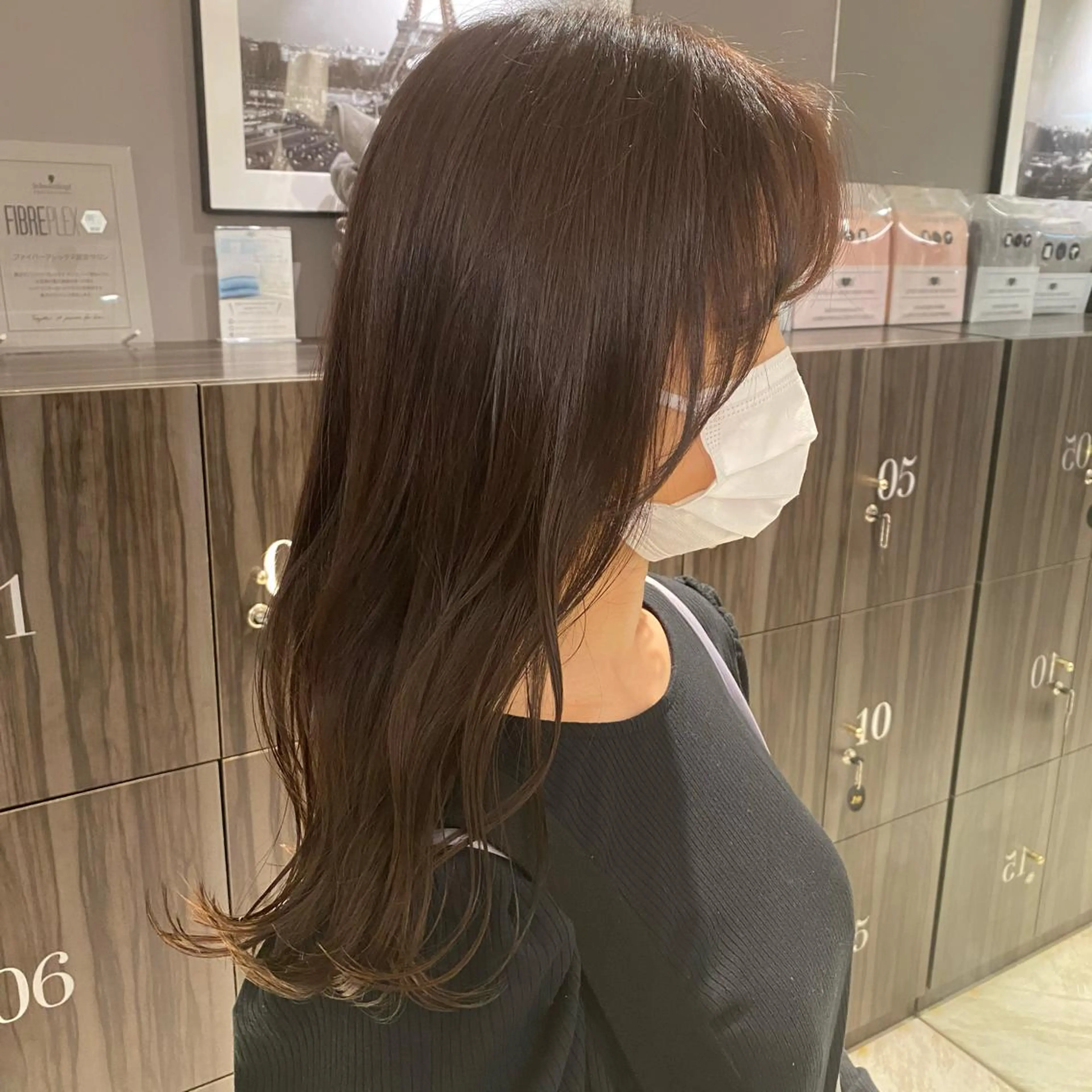 🩵オーガニックカラー×トリートメントの写真