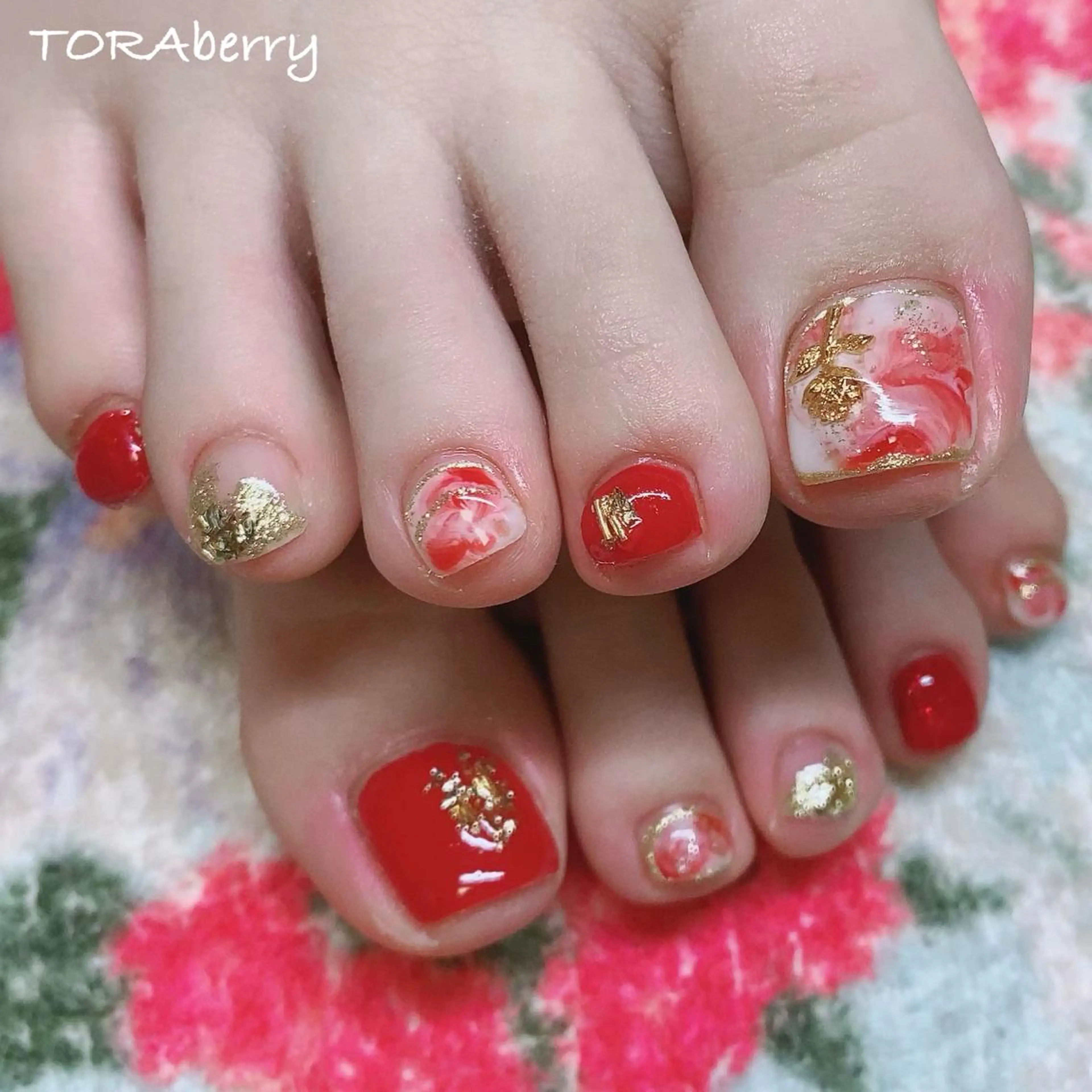 ネイル フットネイル ネイリスト なつみのネイルデザイン