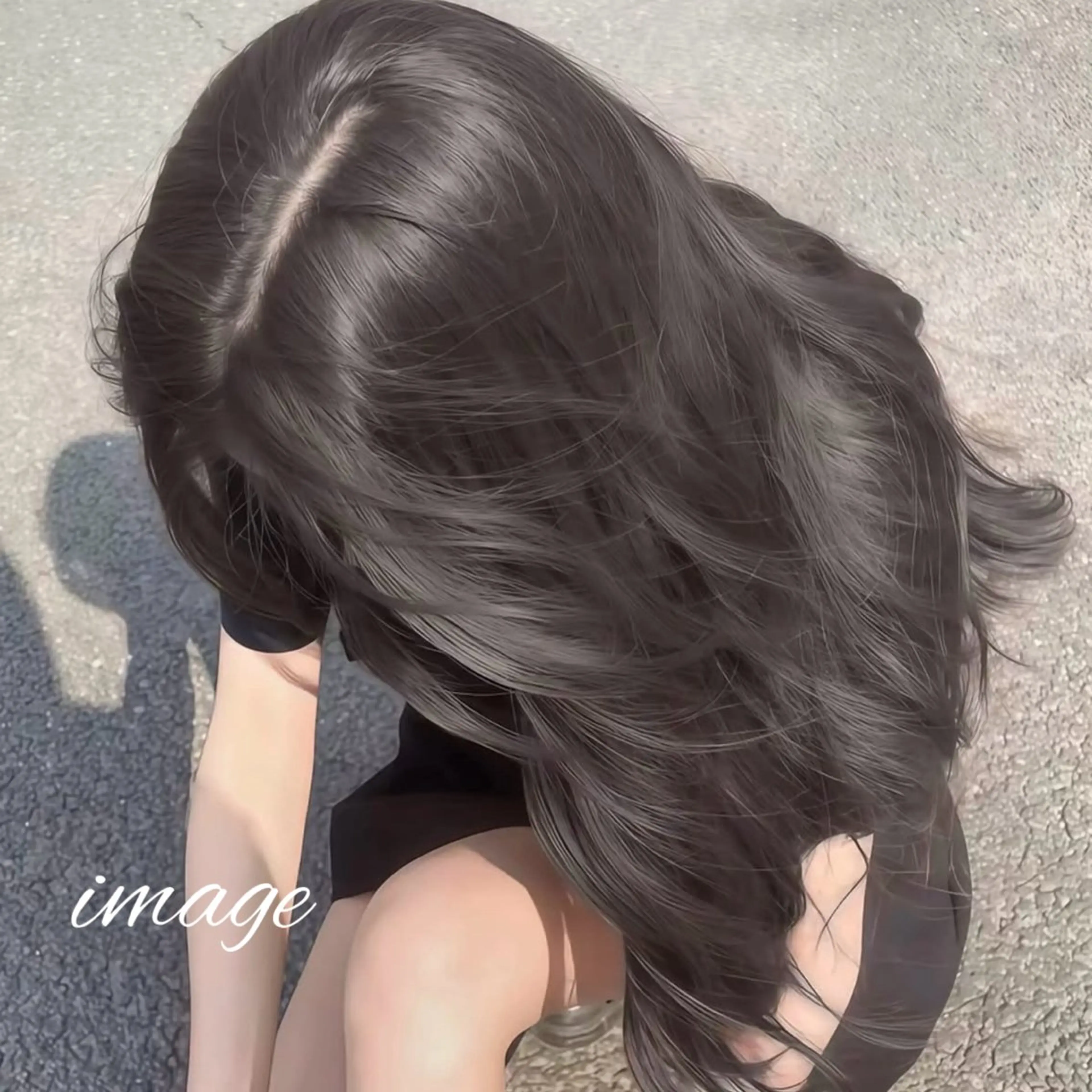 カラー 韓国オンニhair Ruri🇰🇷🤍のヘアスタイル