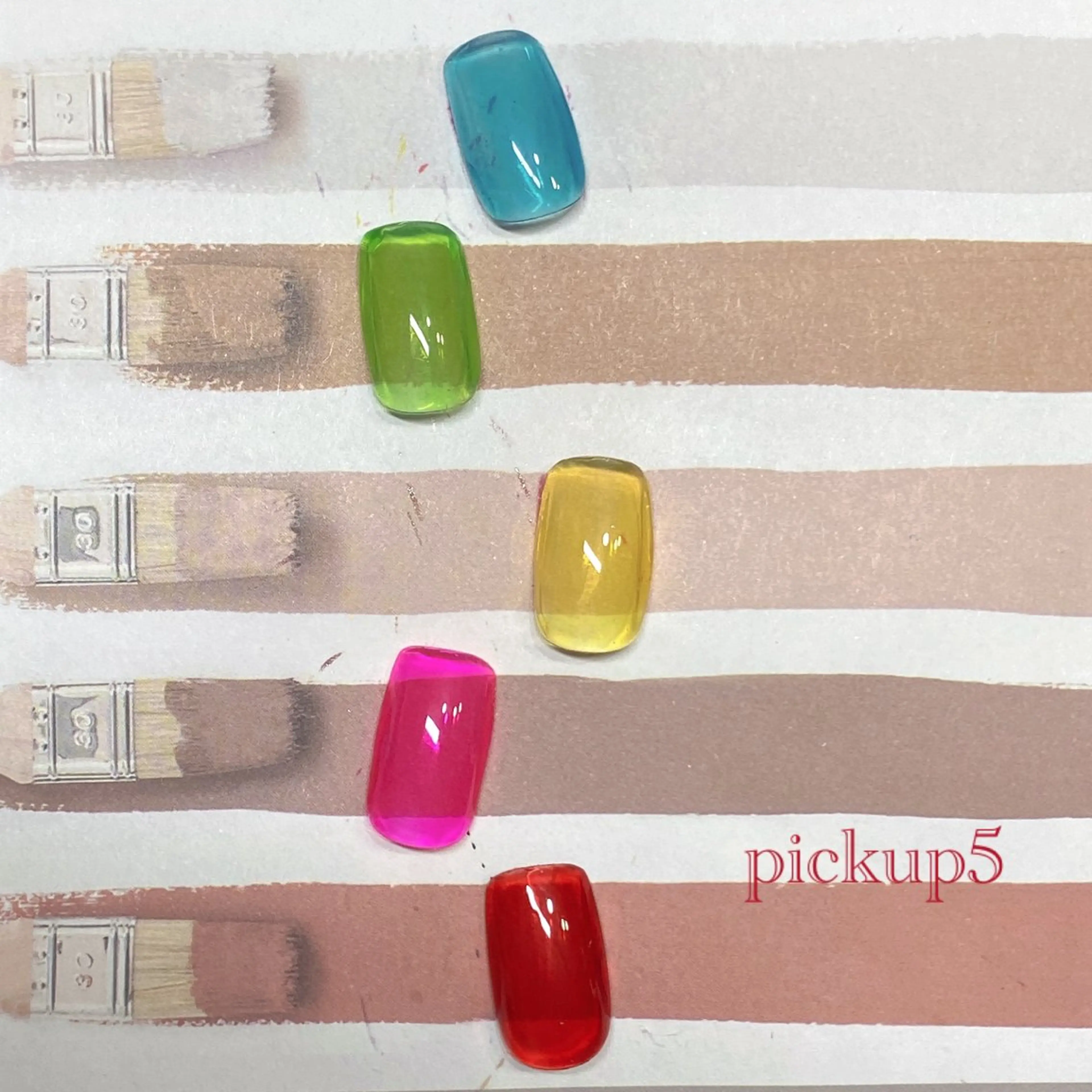 ネイル ジェルネイル ワンカラーネイル ネイリスト aicoのネイルデザイン