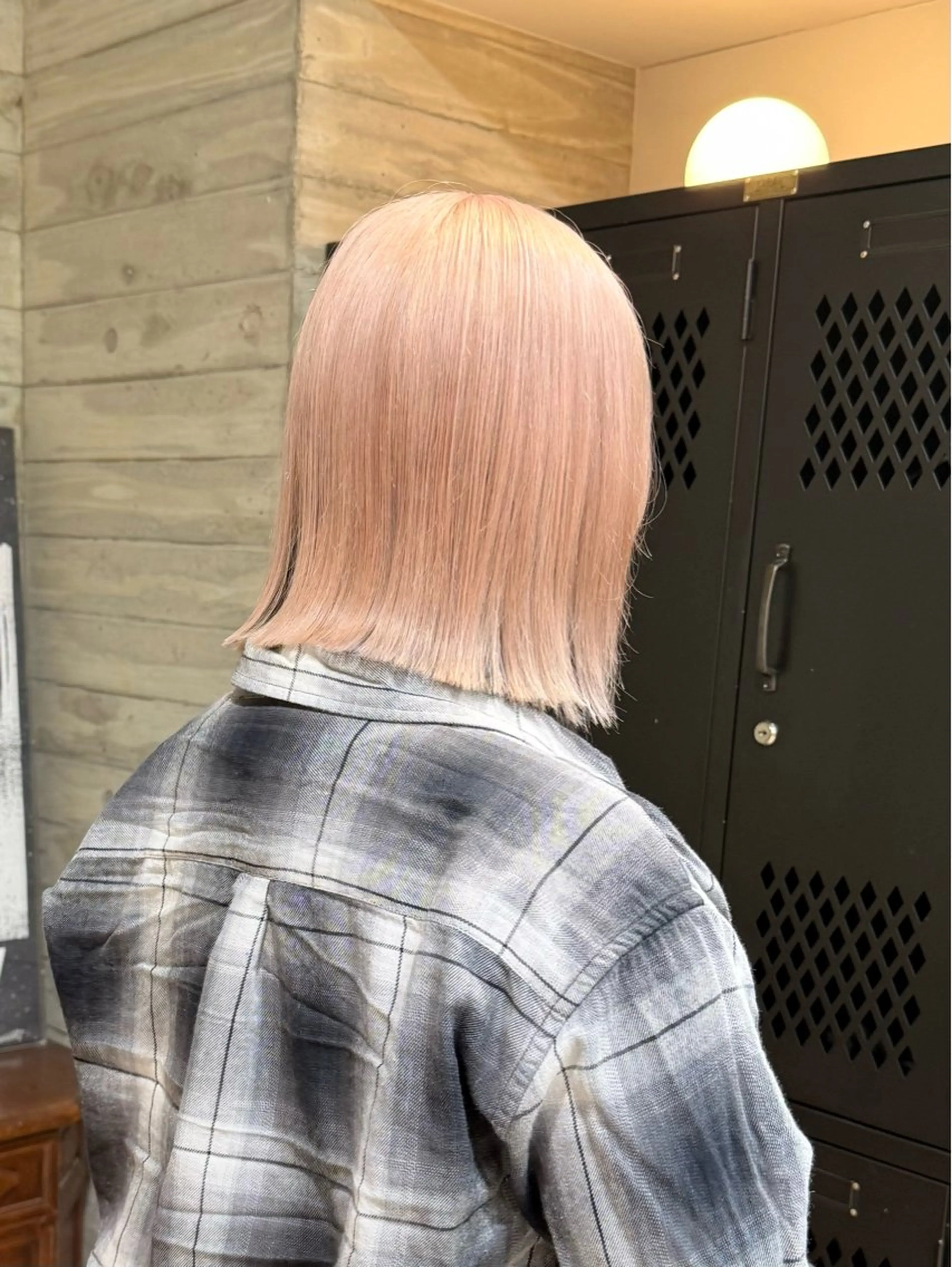 ミディアム カラー ヘアカラー 色落ち綺麗透明感カラ /ボブ/ナカツヒカルのヘアスタイル
