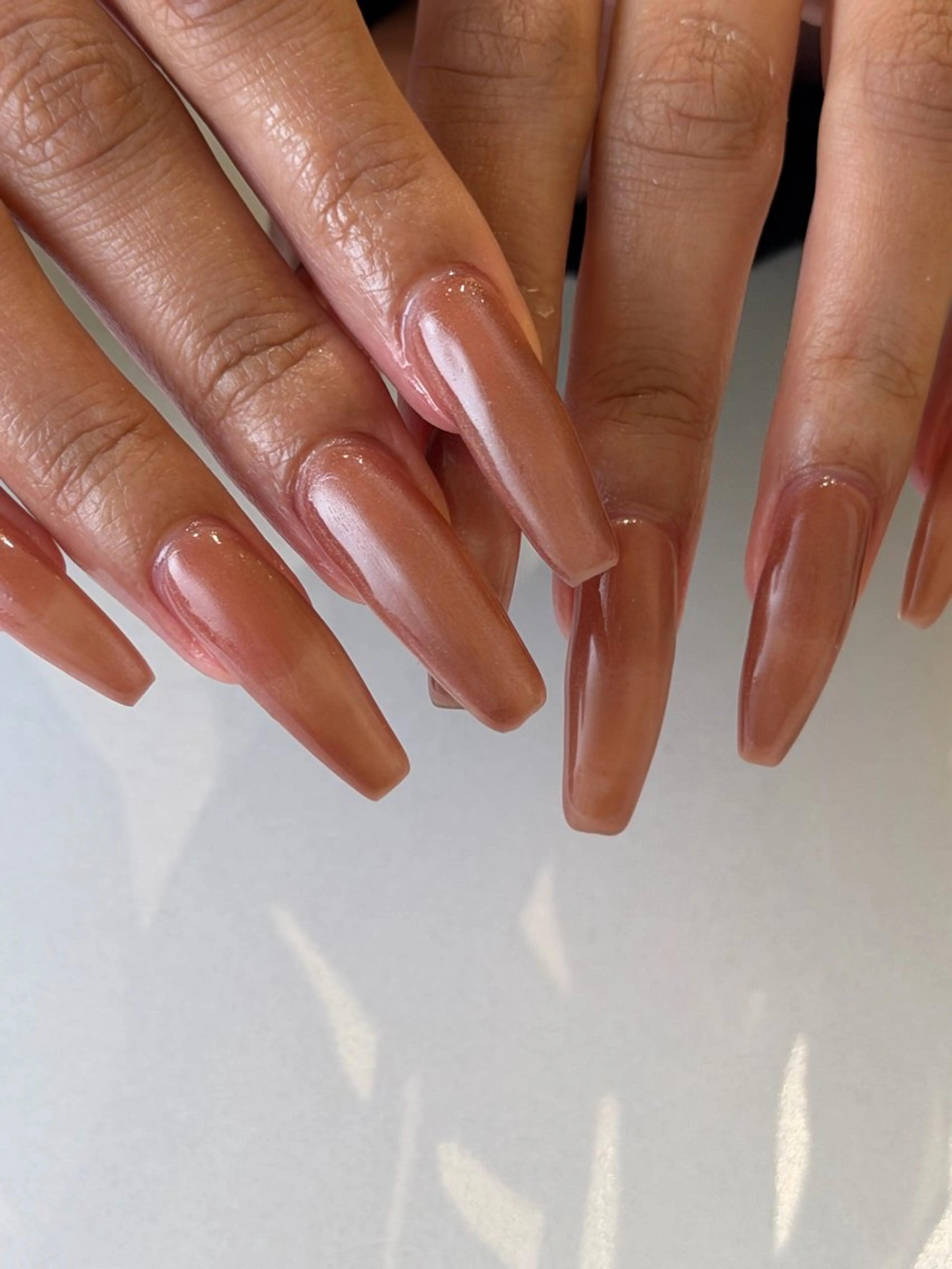 ネイル ジェルネイル ロングネイル マグネットネイル ネイルチップ ハンドネイル Ann nailのネイルデザイン