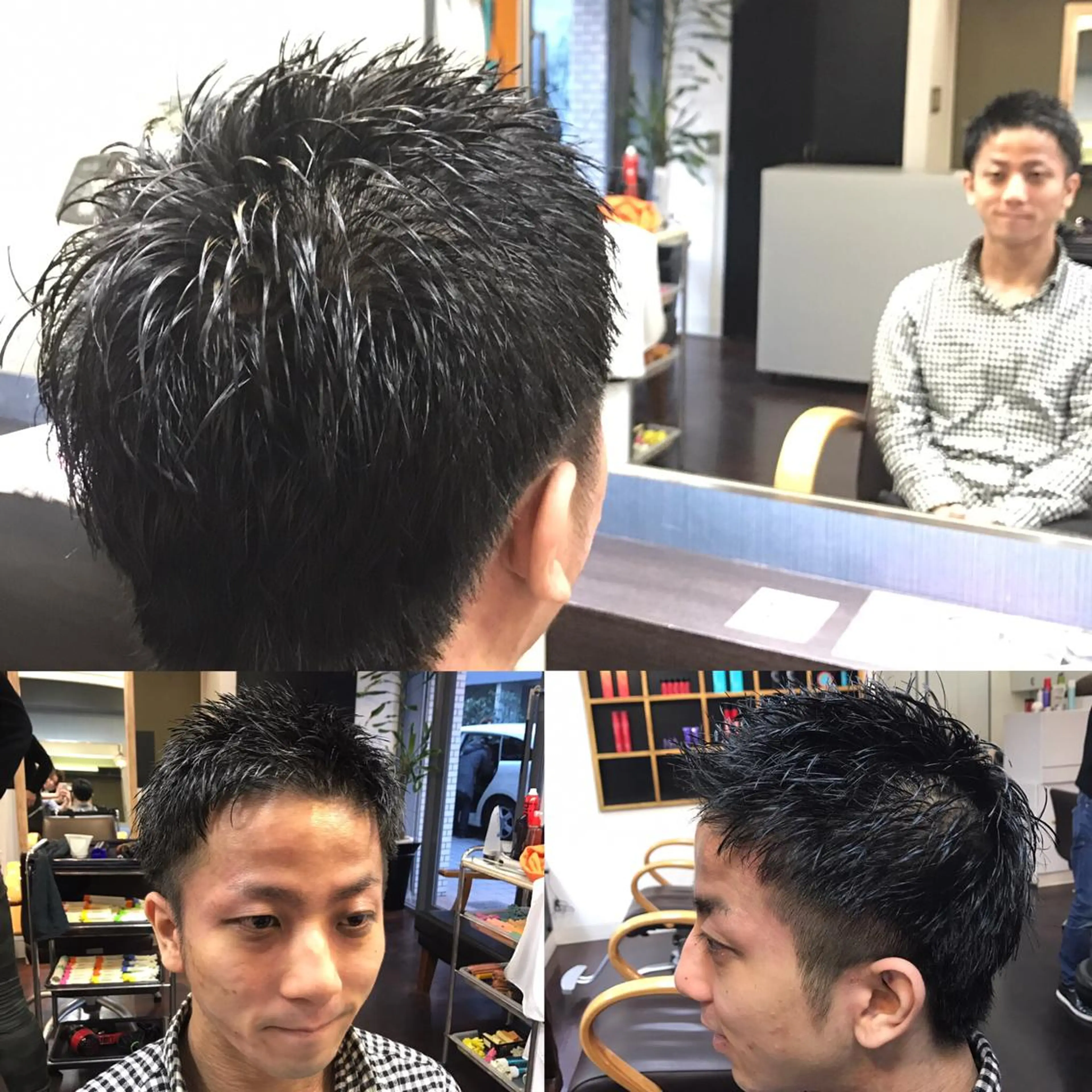 メンズ 前之園 ひかるのヘアスタイル