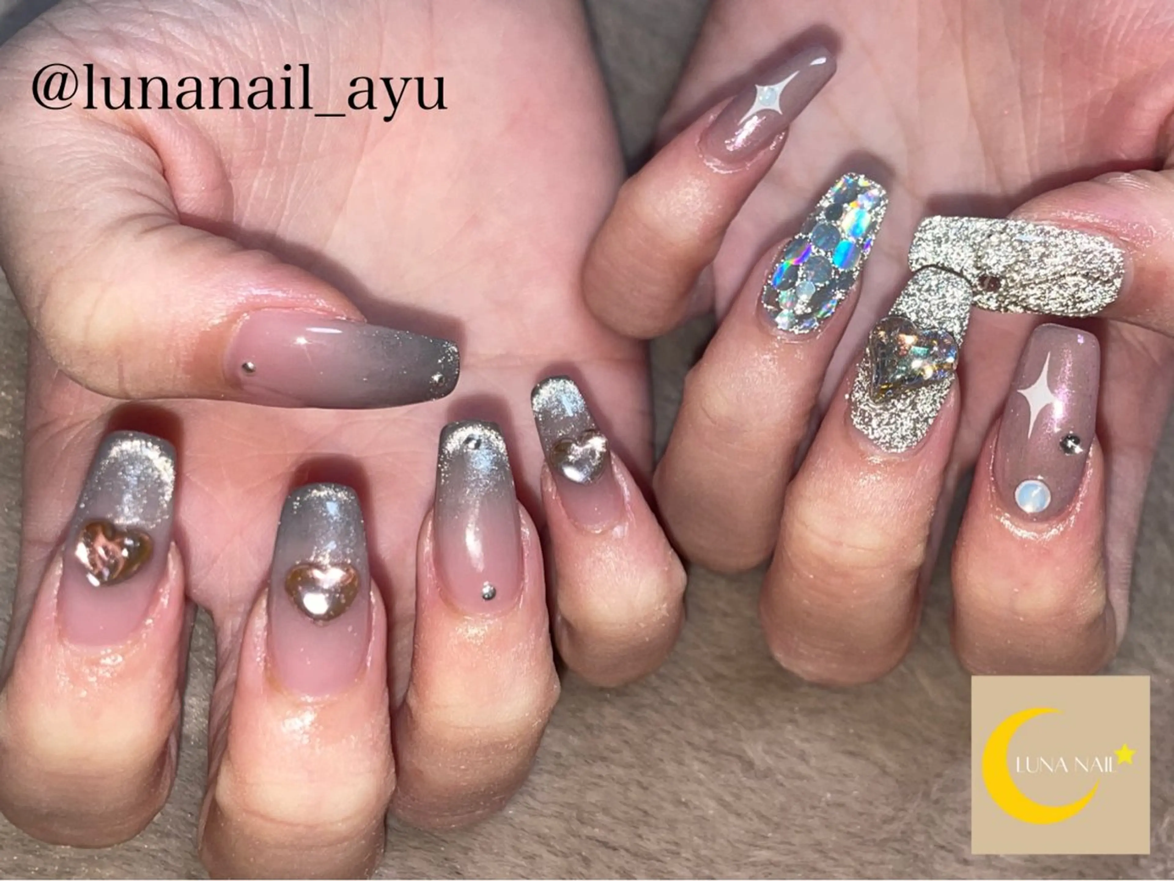 ネイル ハンドネイル LUNA NAIL ayuのネイルデザイン