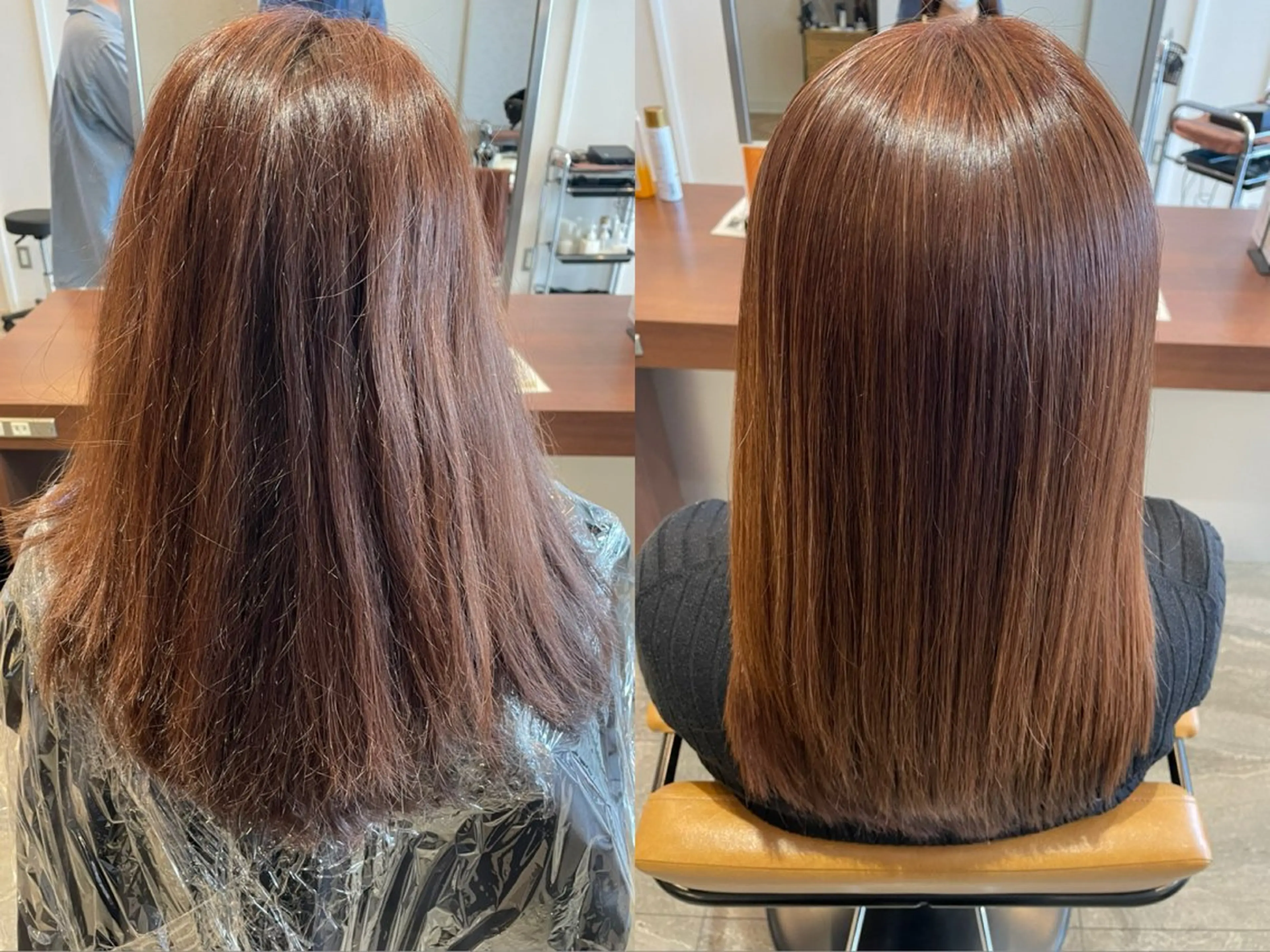 ロング 藤田 久美子のヘアスタイル
