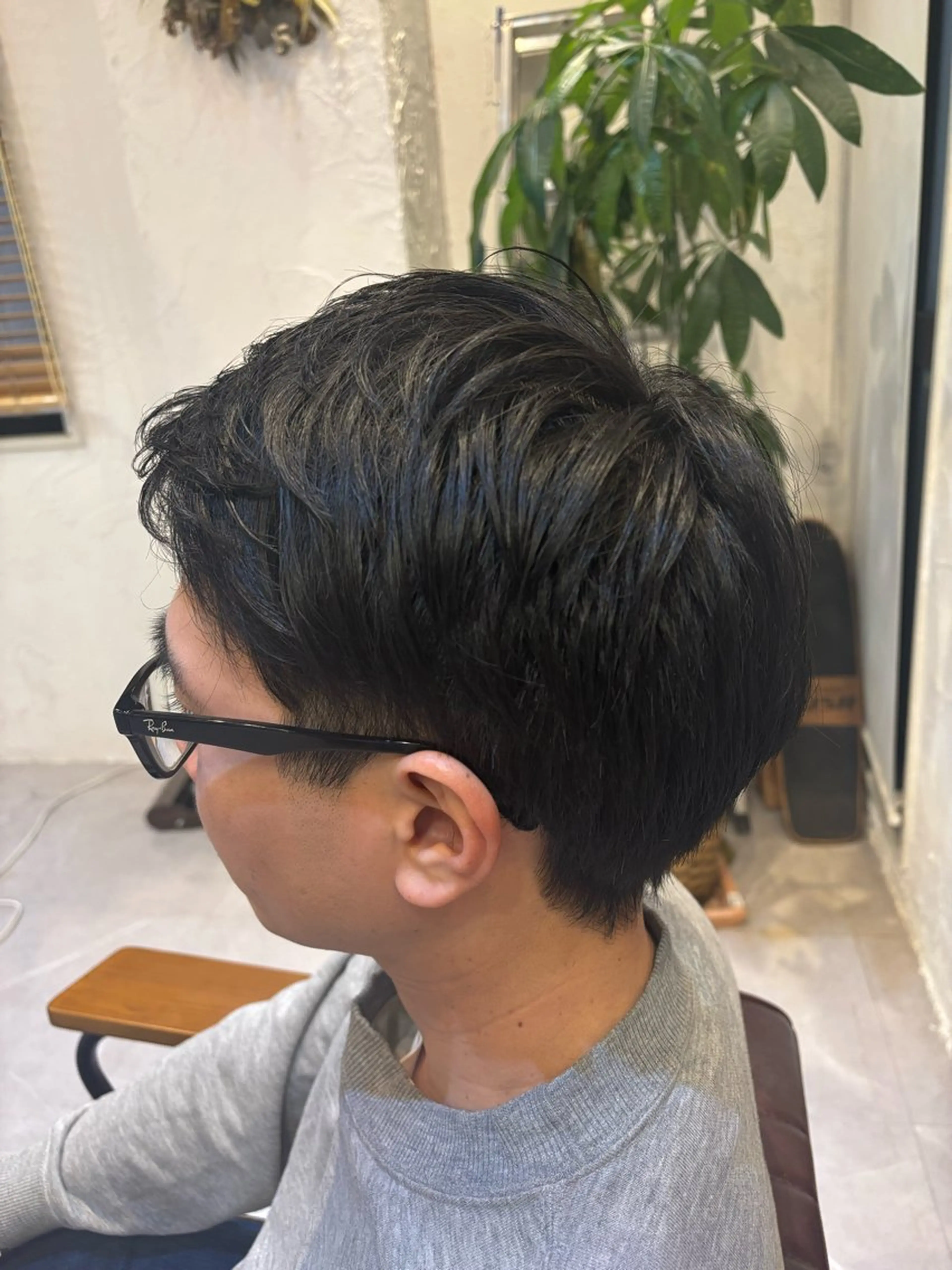 メンズ ひらの みきのヘアスタイル