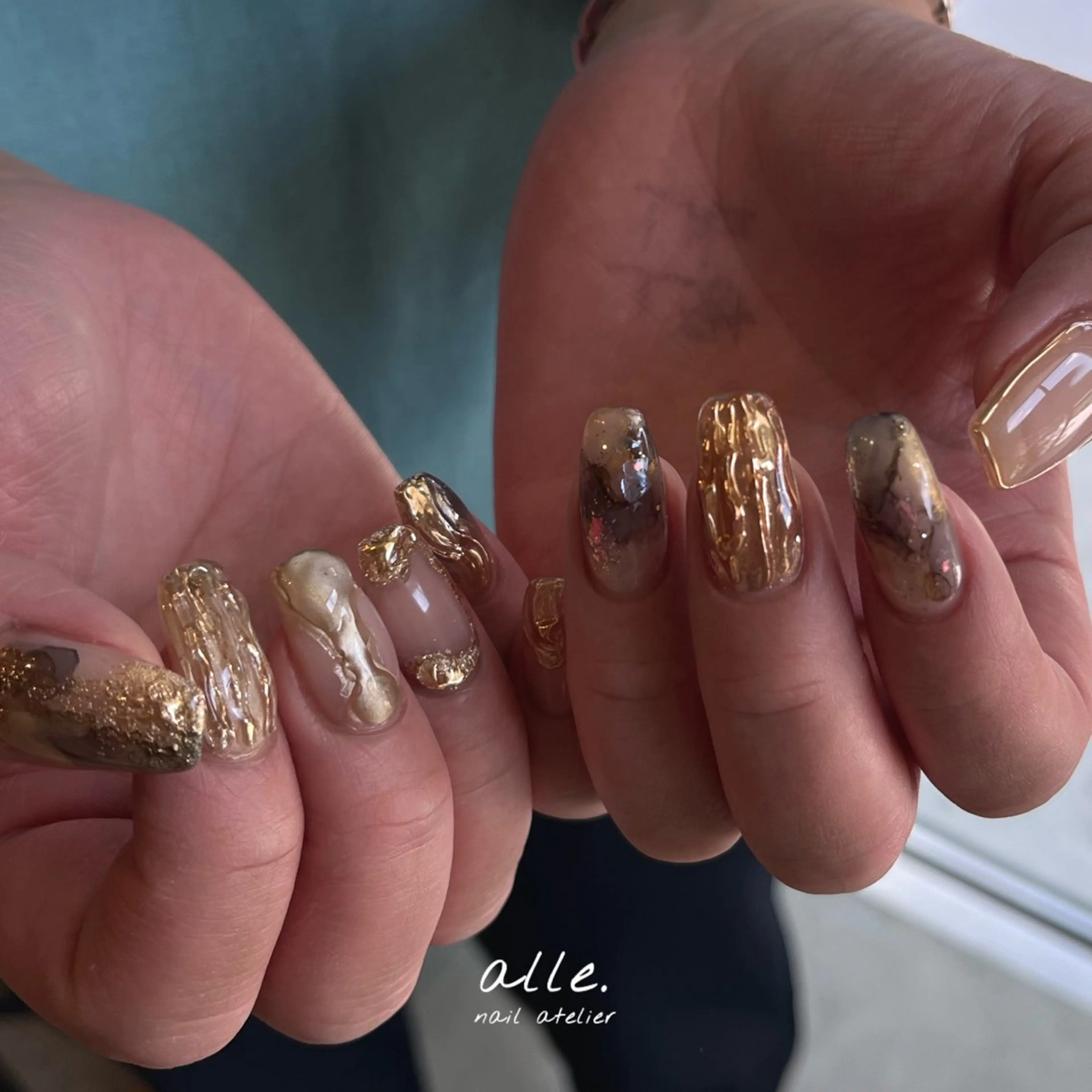 ネイル ハンドネイル atelier alle.のネイルデザイン