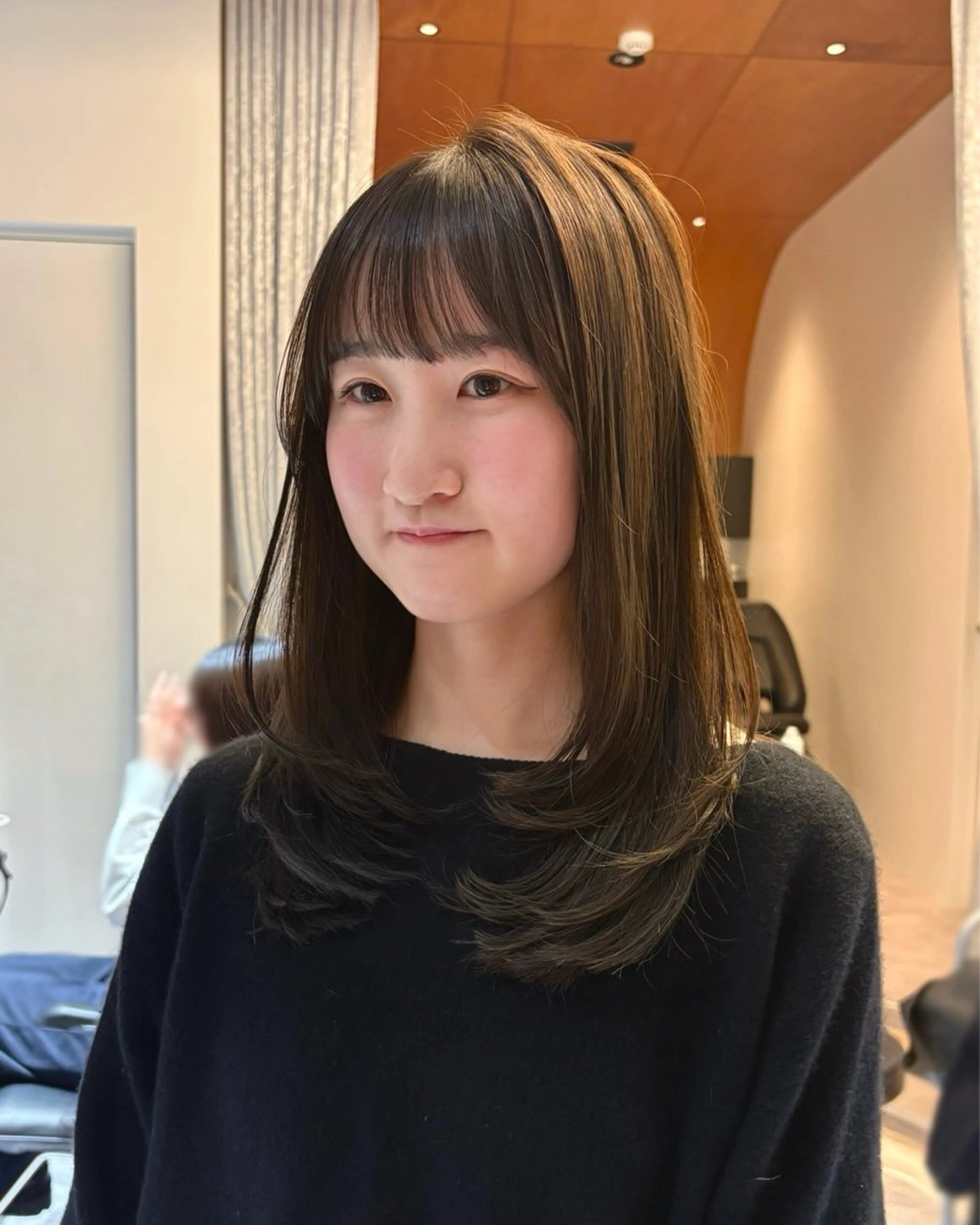 ロング 山口 真季のヘアスタイル