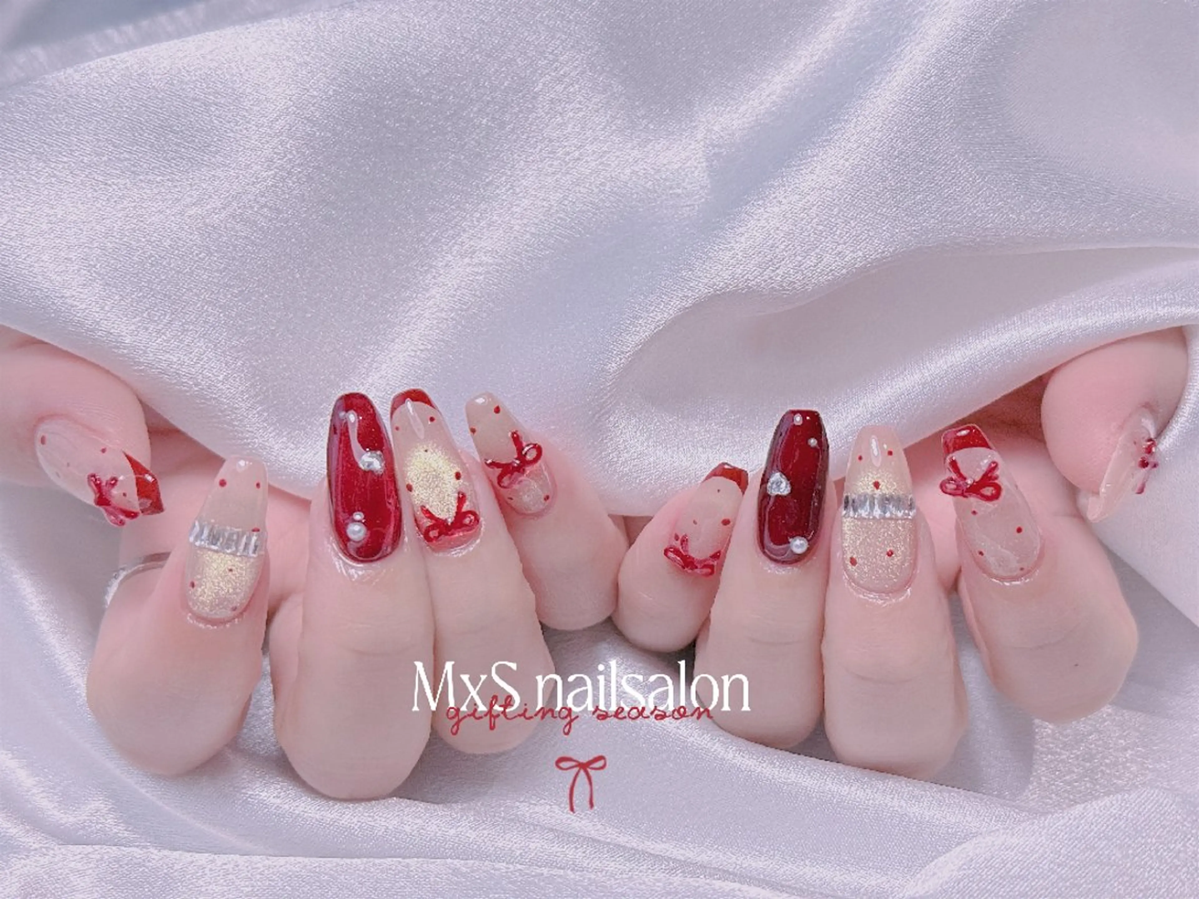 ネイル ハンドネイル MxS Nail 【長さだし/フィルイン/マグネット/ワンホンネイル/韓国ネイル/パラジェル】所属・M×S Nail みなのネイルデザイン