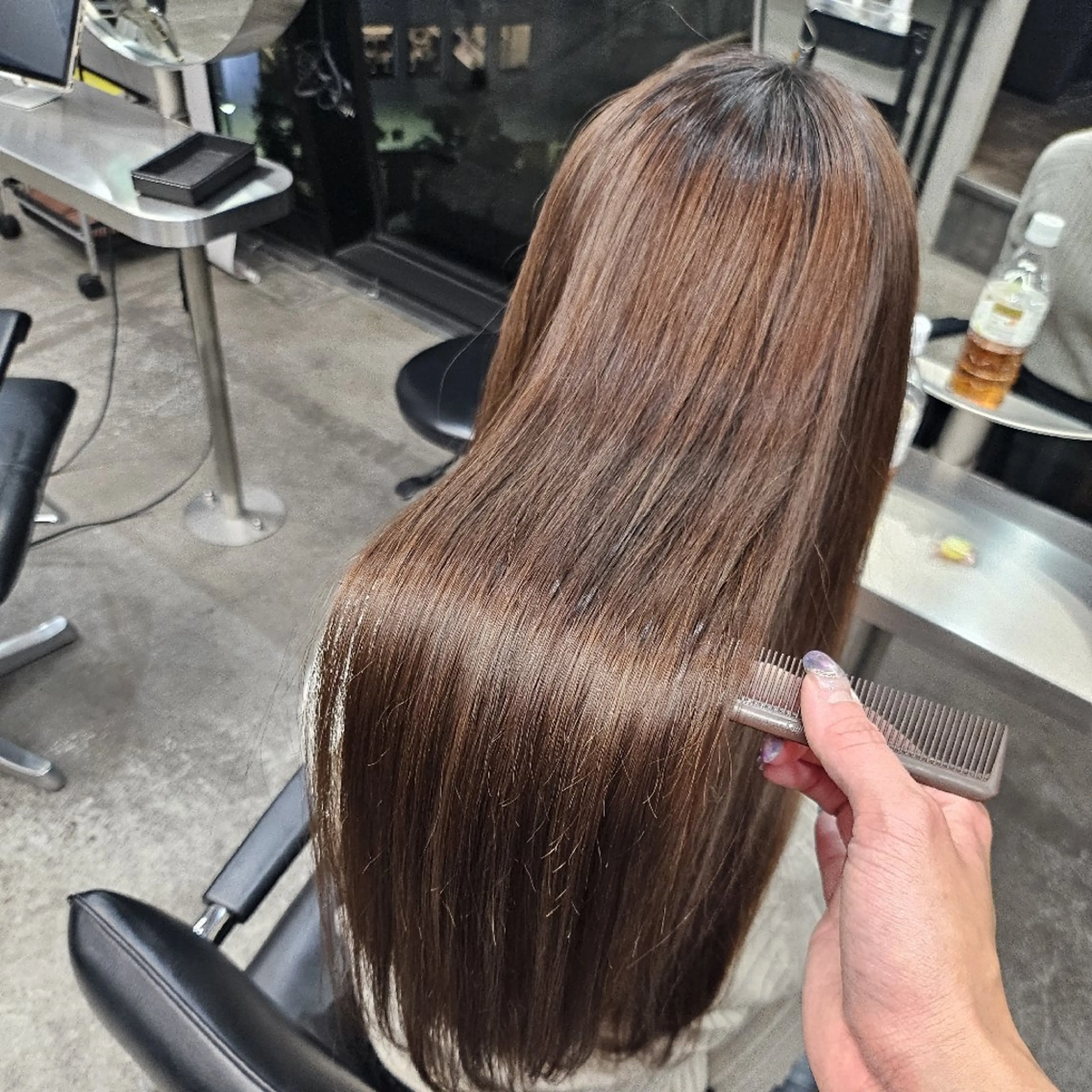 ロング カラー メンズ ☀️ボブスタイル特化 大山あさひ☀️のヘアスタイル