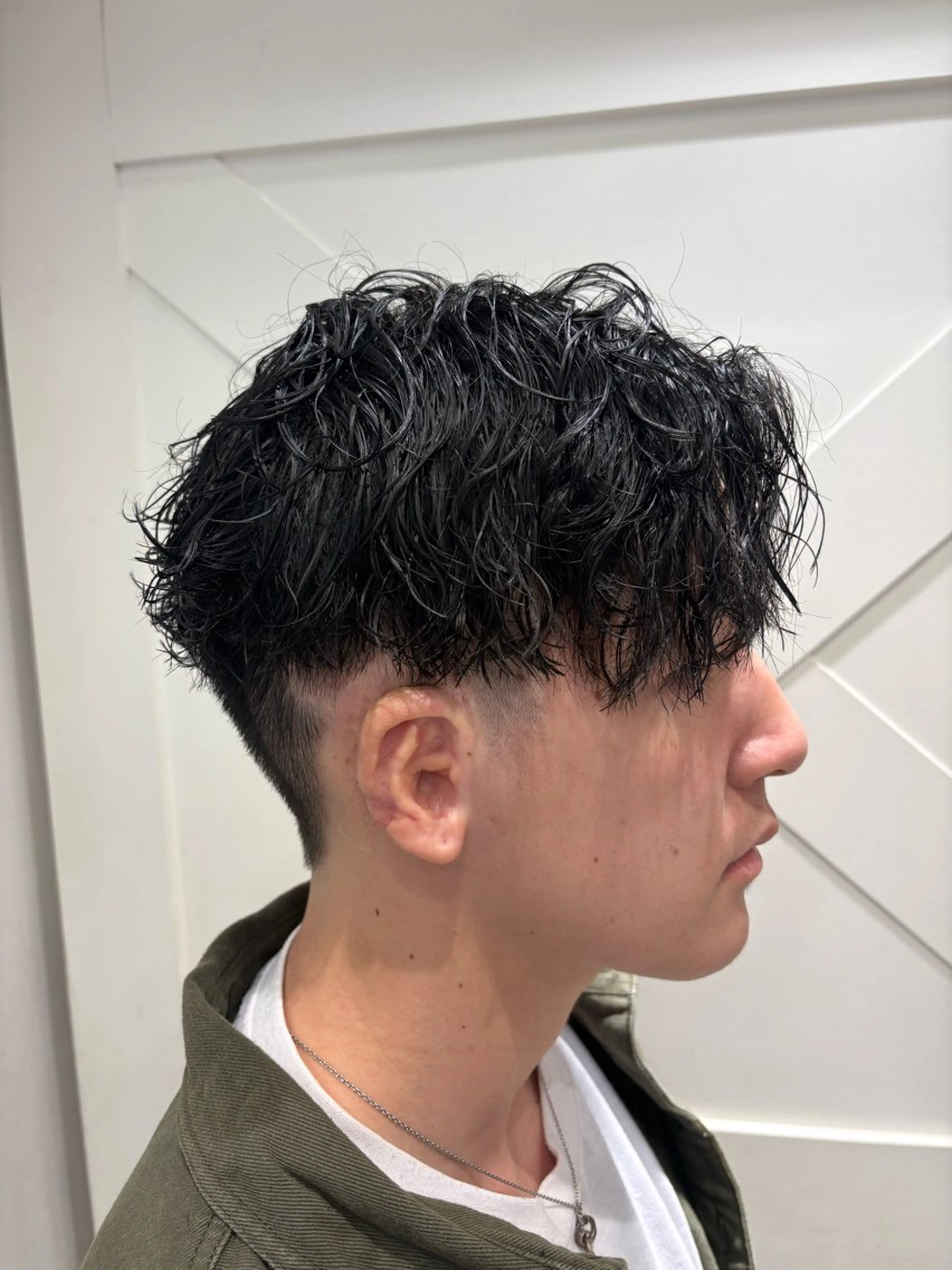 ミディアム カット パーマ 圧倒的差別化 バレイヤージュ/佑弥のヘアスタイル