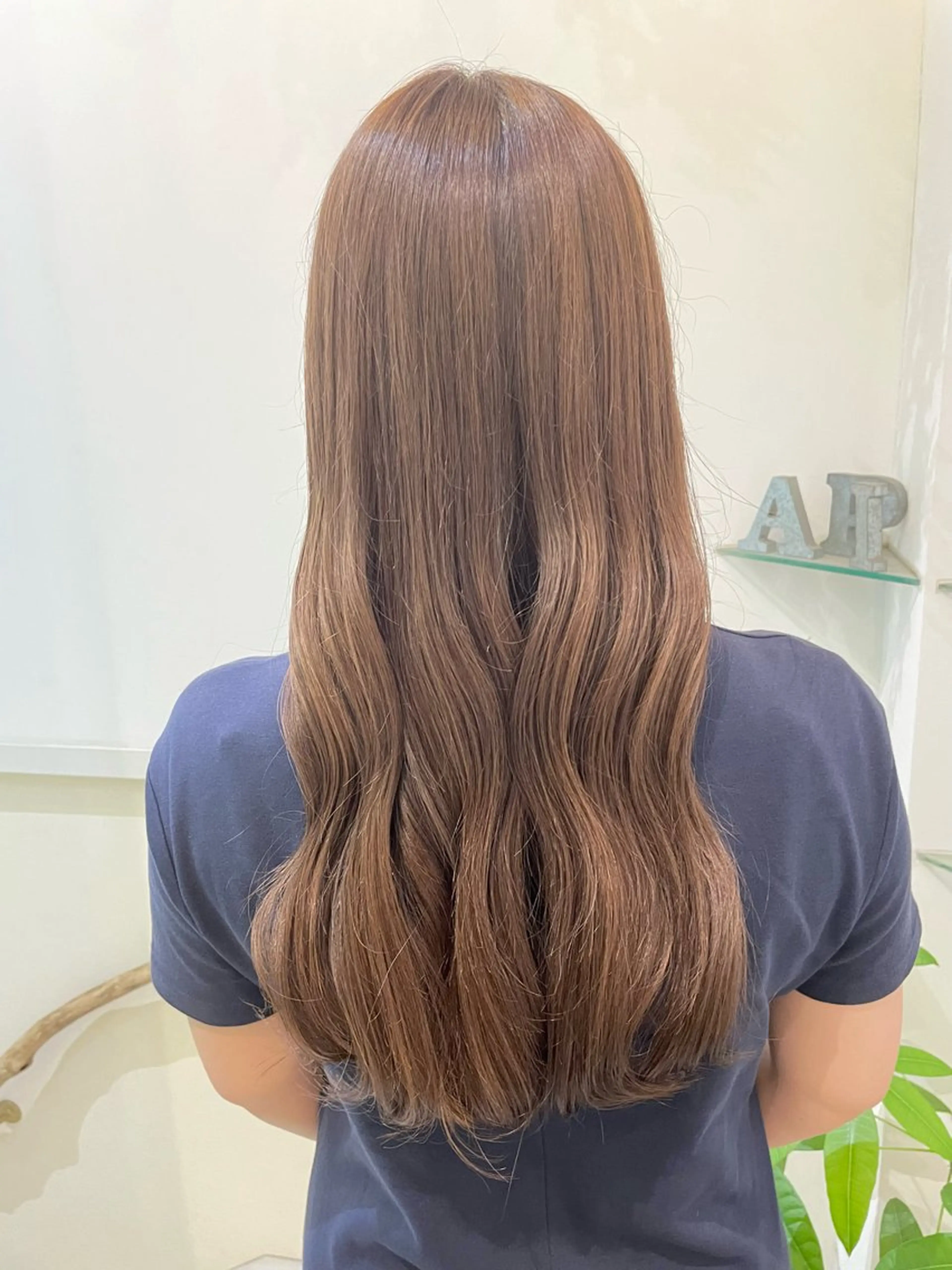 ロング カラー カット ヘアカラー トリートメント エクステ 髪質改善カラー🤍 エクステ✨君島由実子のヘアスタイル