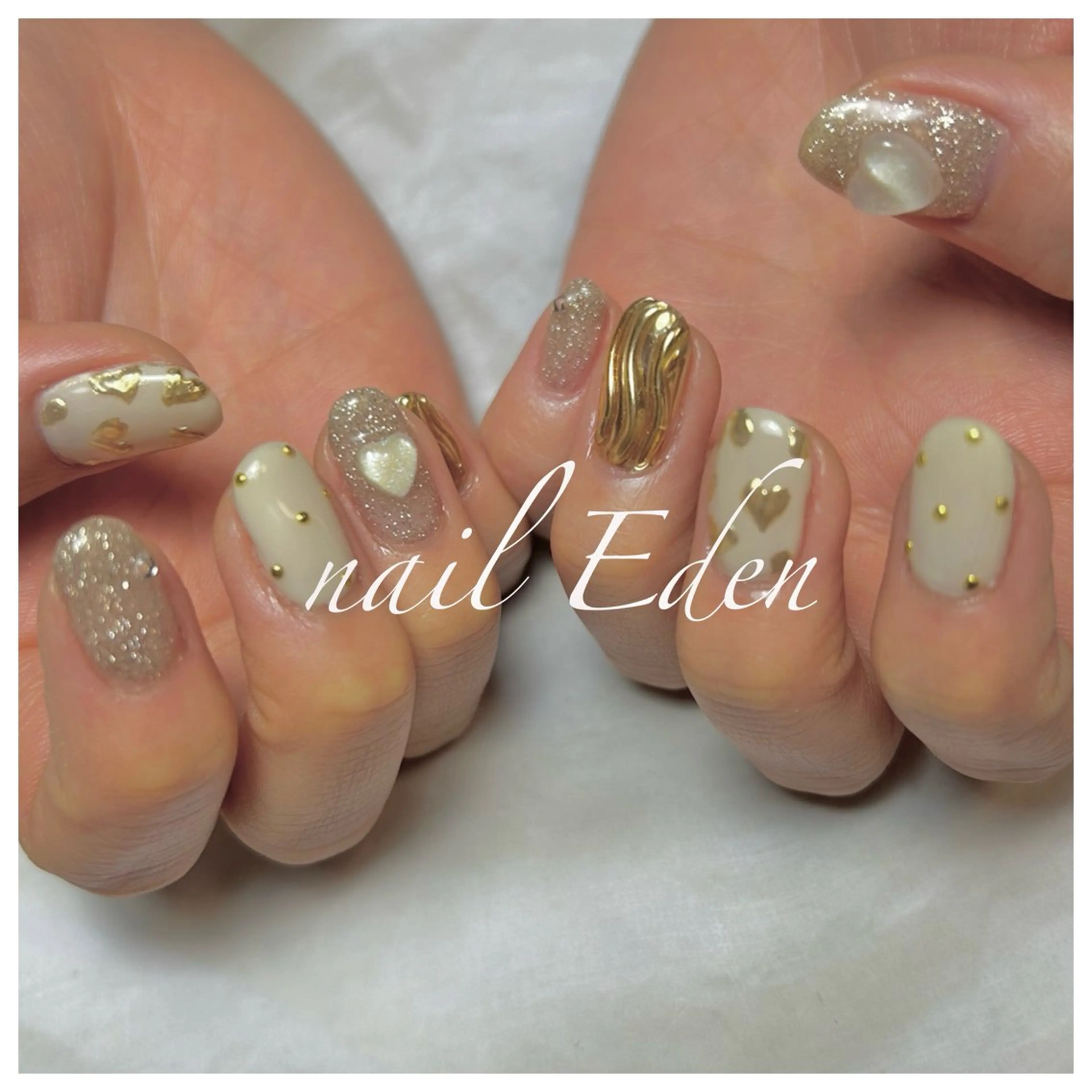 ネイル 持ち込み Eden ♾️のネイルデザイン
