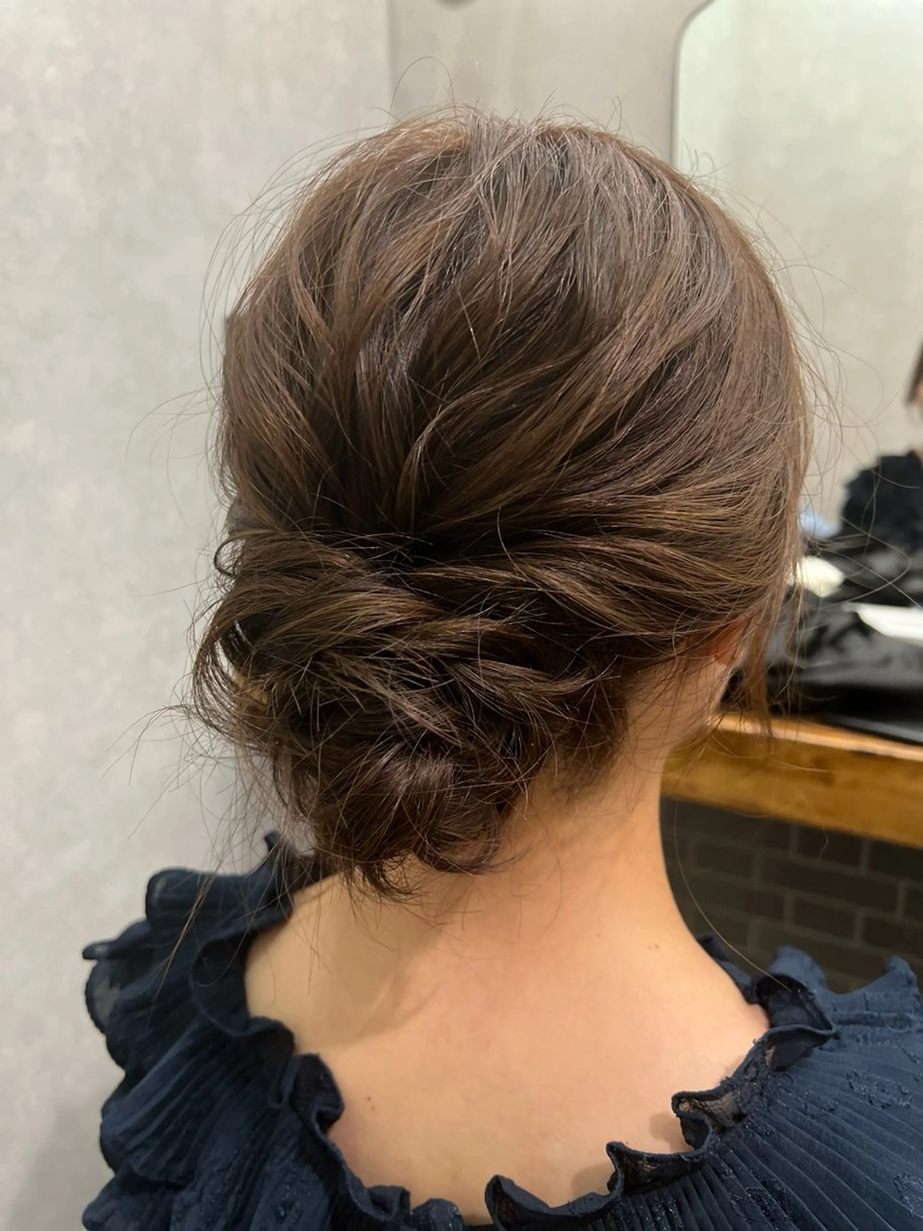 ヘアアレンジ ハーフアップ ヘアセット ショート/ボブ manakaのヘアスタイル