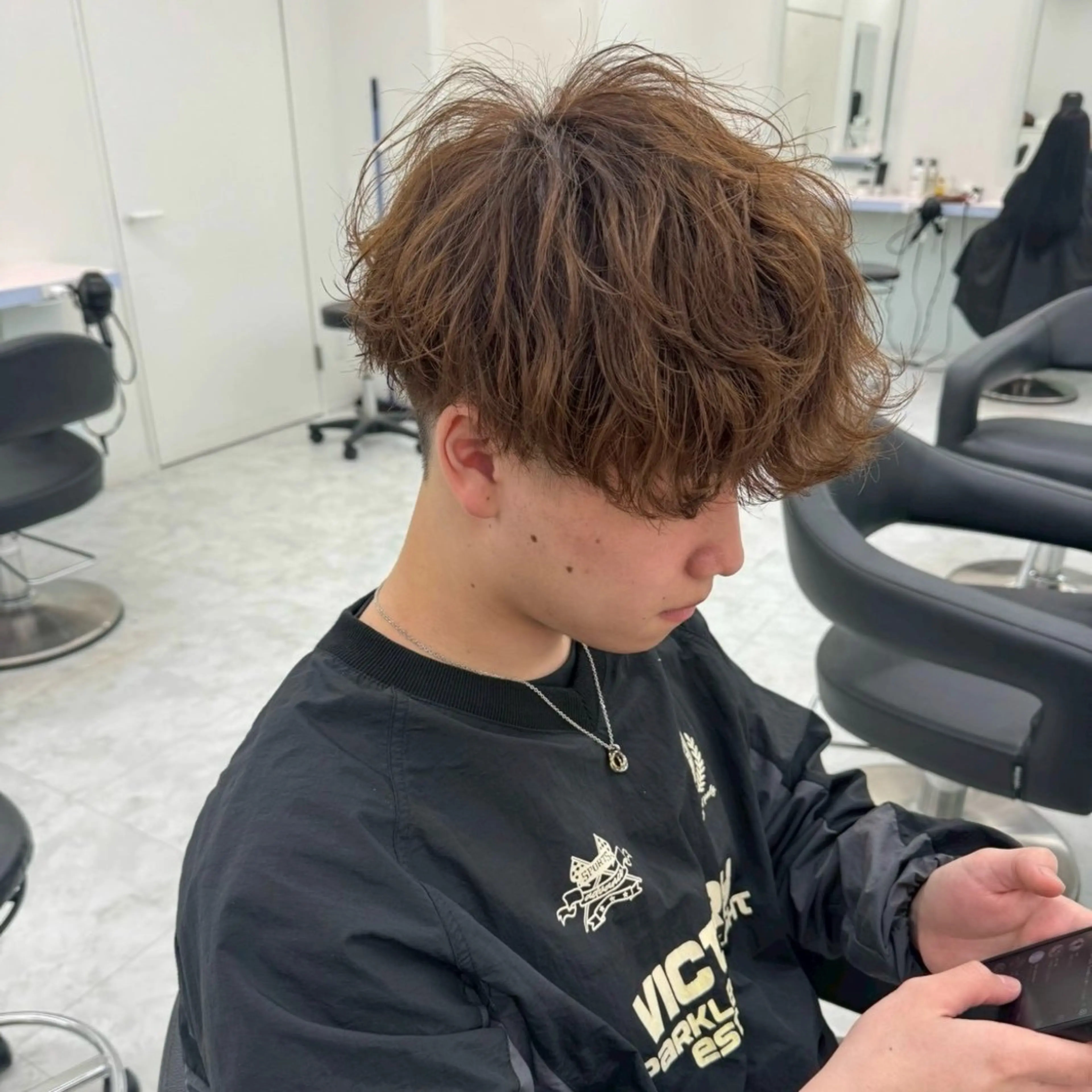 カラー ヘアカラー 井上 聖のヘアスタイル