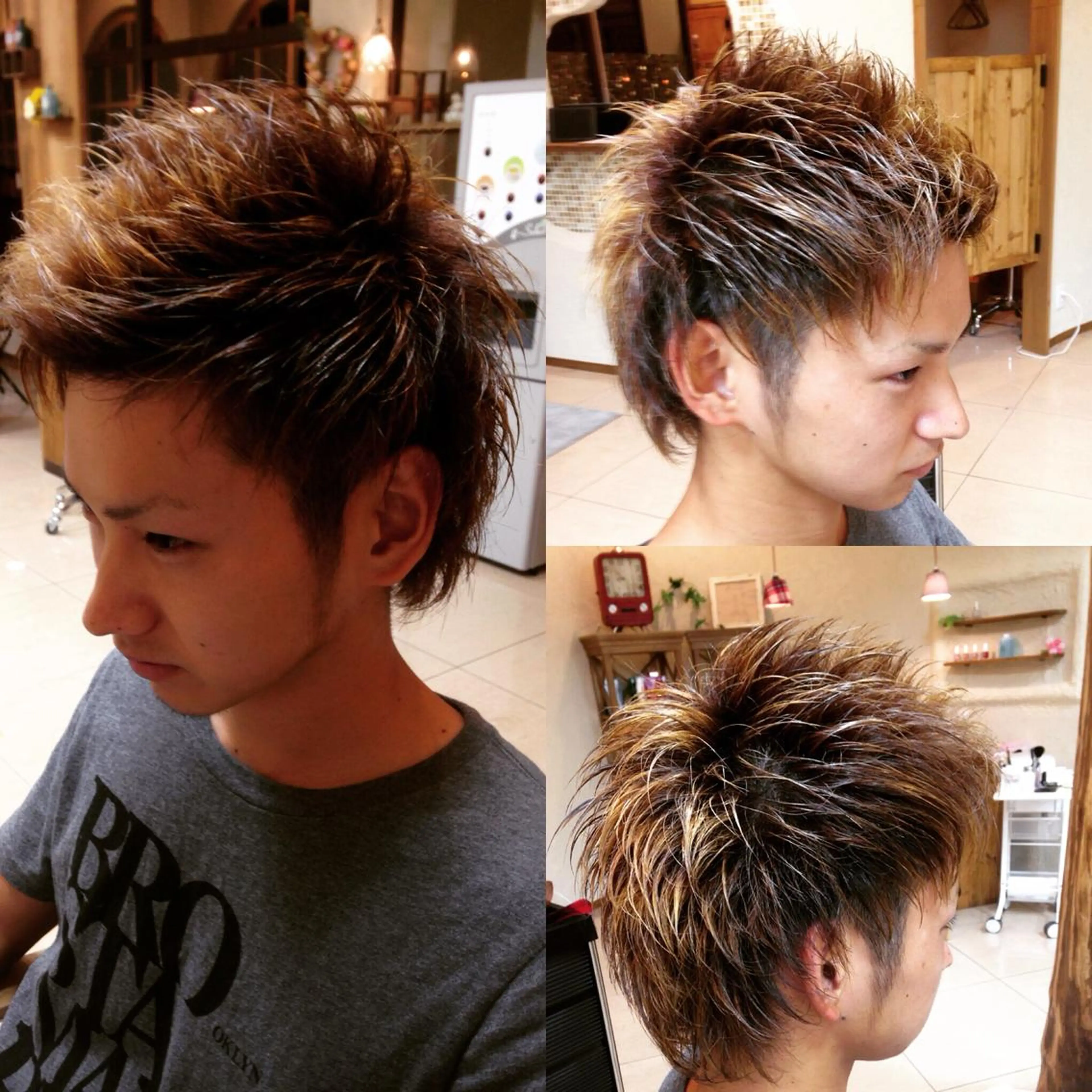 メンズ 飯盛 和樹のヘアスタイル