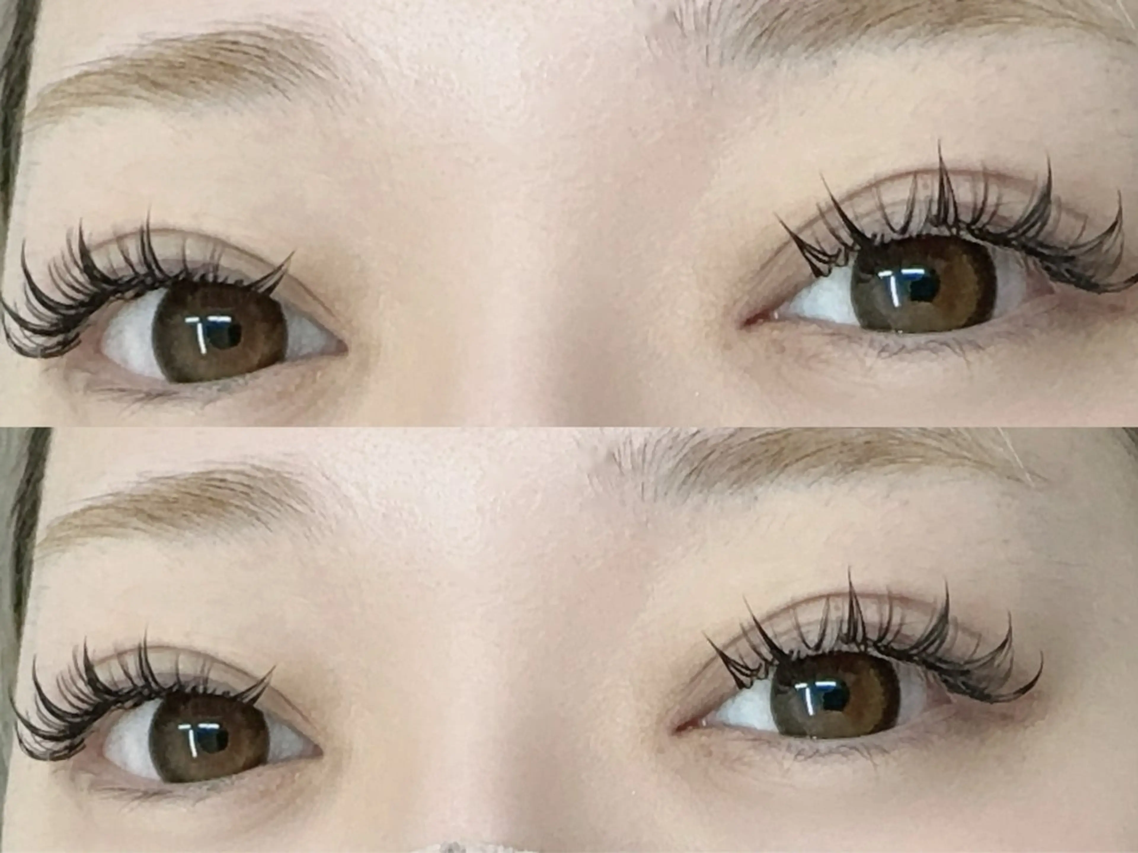 マツエク・マツパ 付け放題 バインドロック カラーマツエク フラットラッシュ 韓国風マツエク W Salon アイラッシュのマツエク・マツパデザイン