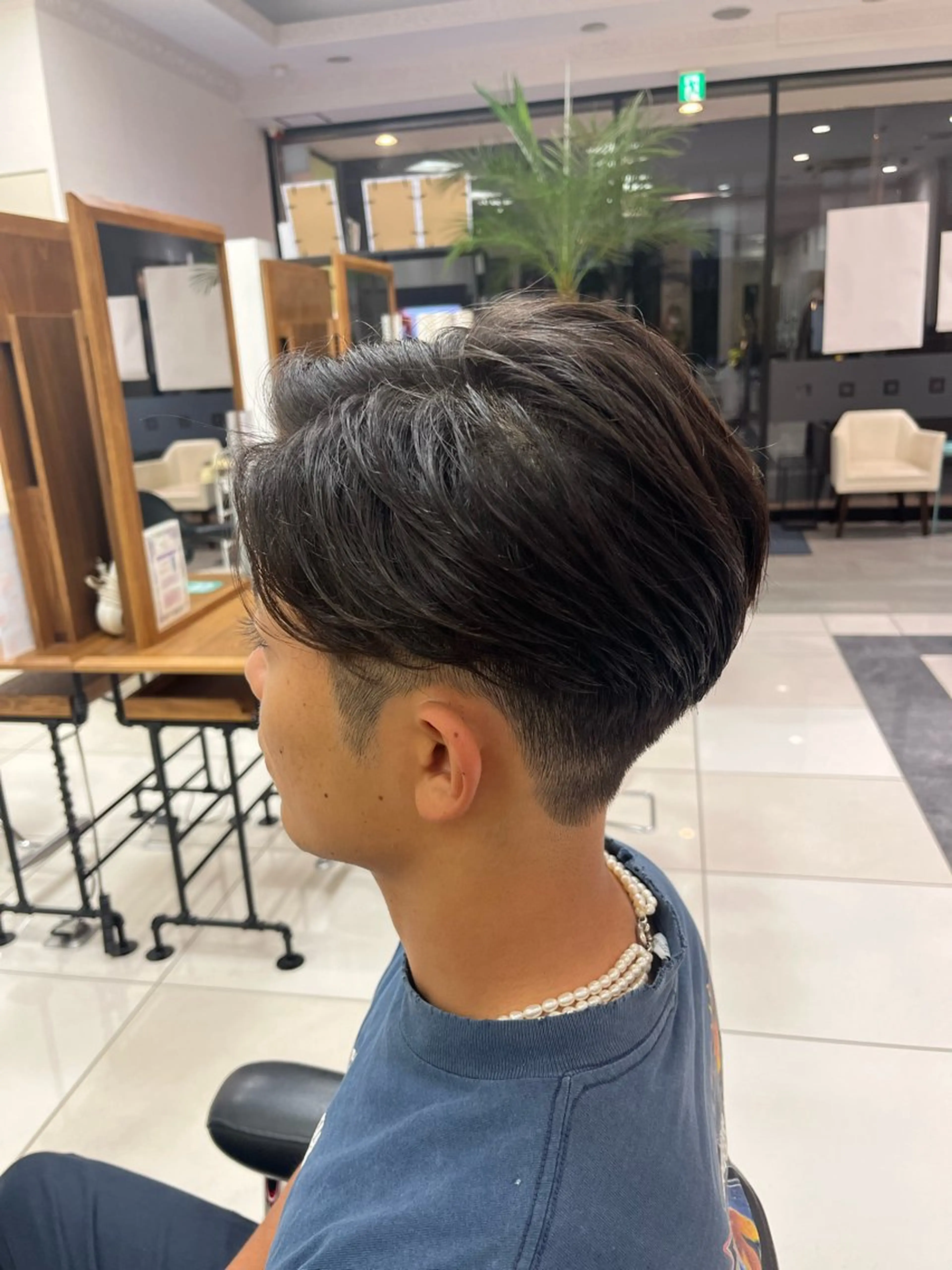 メンズ カット バレイヤージュ/ヘア アレンジ/shionのヘアスタイル