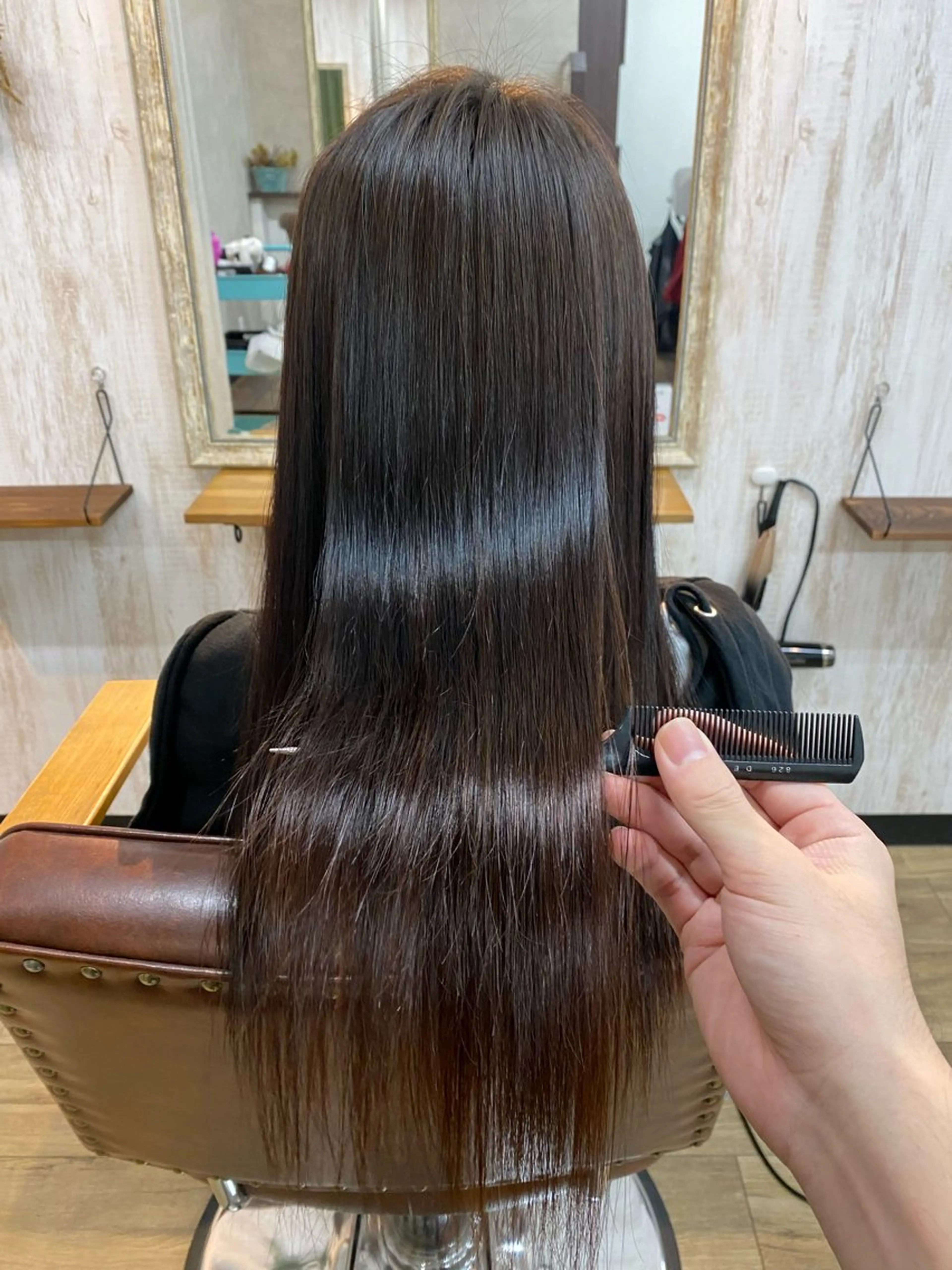 ロング カット 縮毛矯正 🫧縮毛矯正 かとうよしき🫧のヘアスタイル