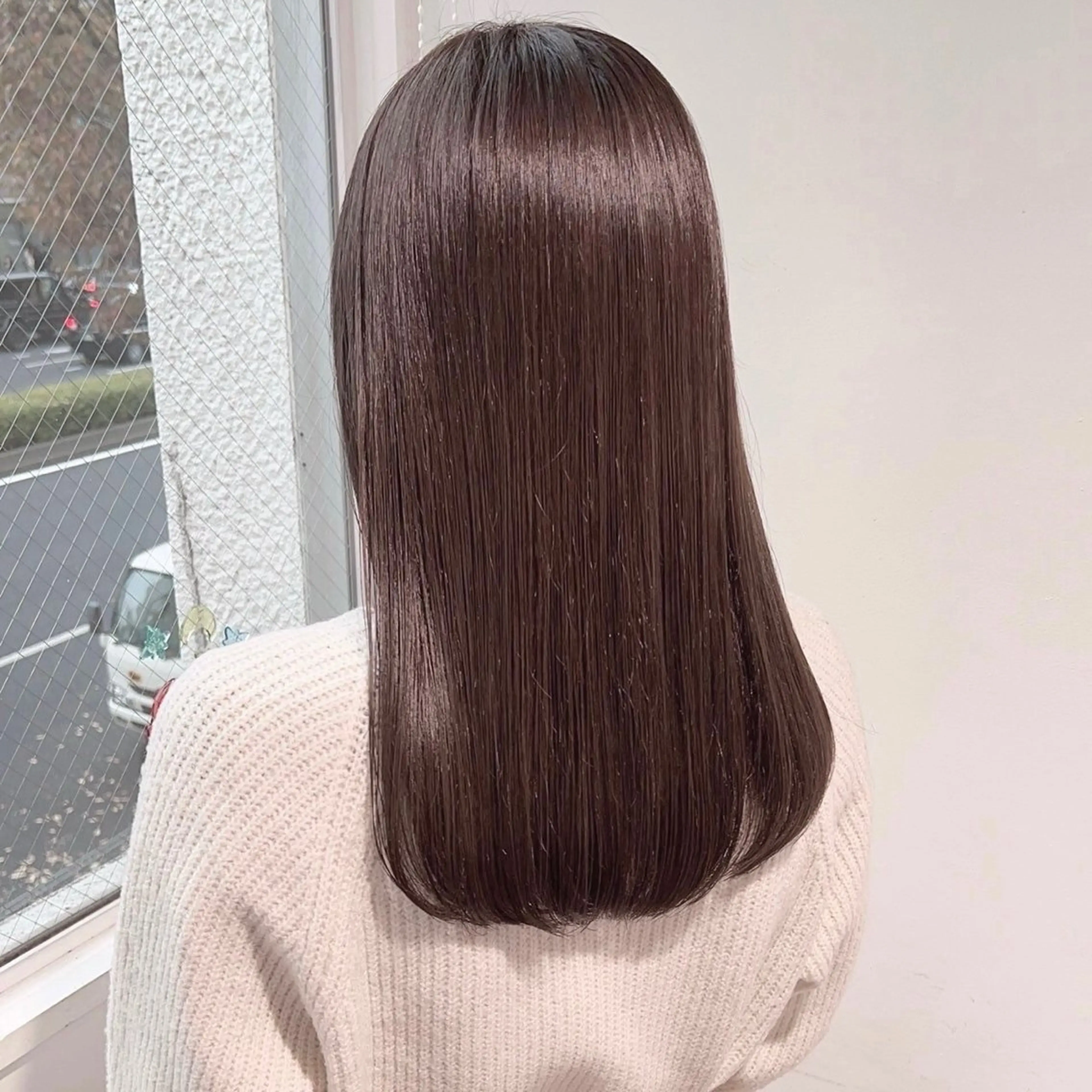 セミロング 髪質改善 💗トレンドモテヘア Natsumi 💗のヘアスタイル