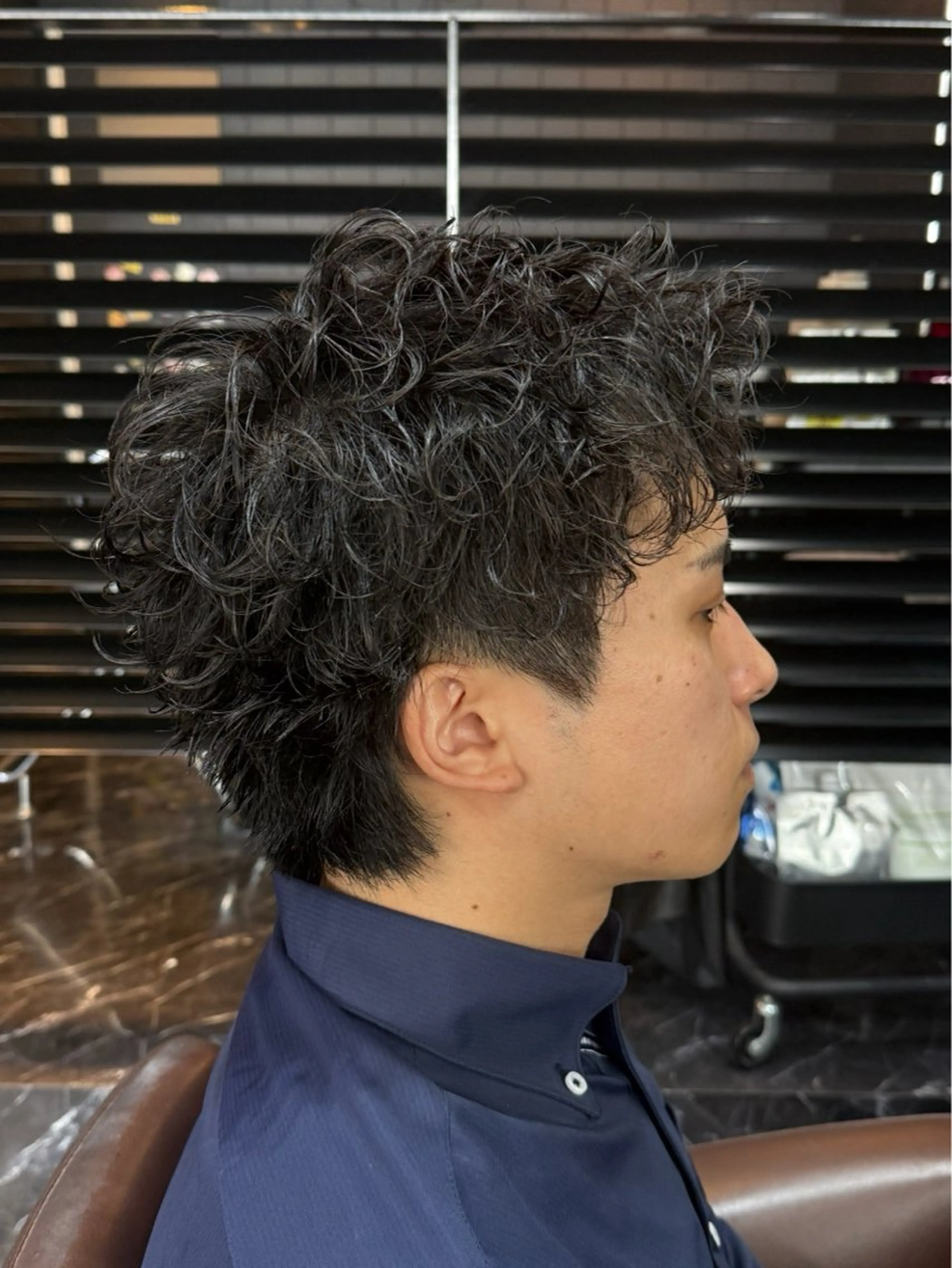 ショート パーマ 田中 真桜のヘアスタイル
