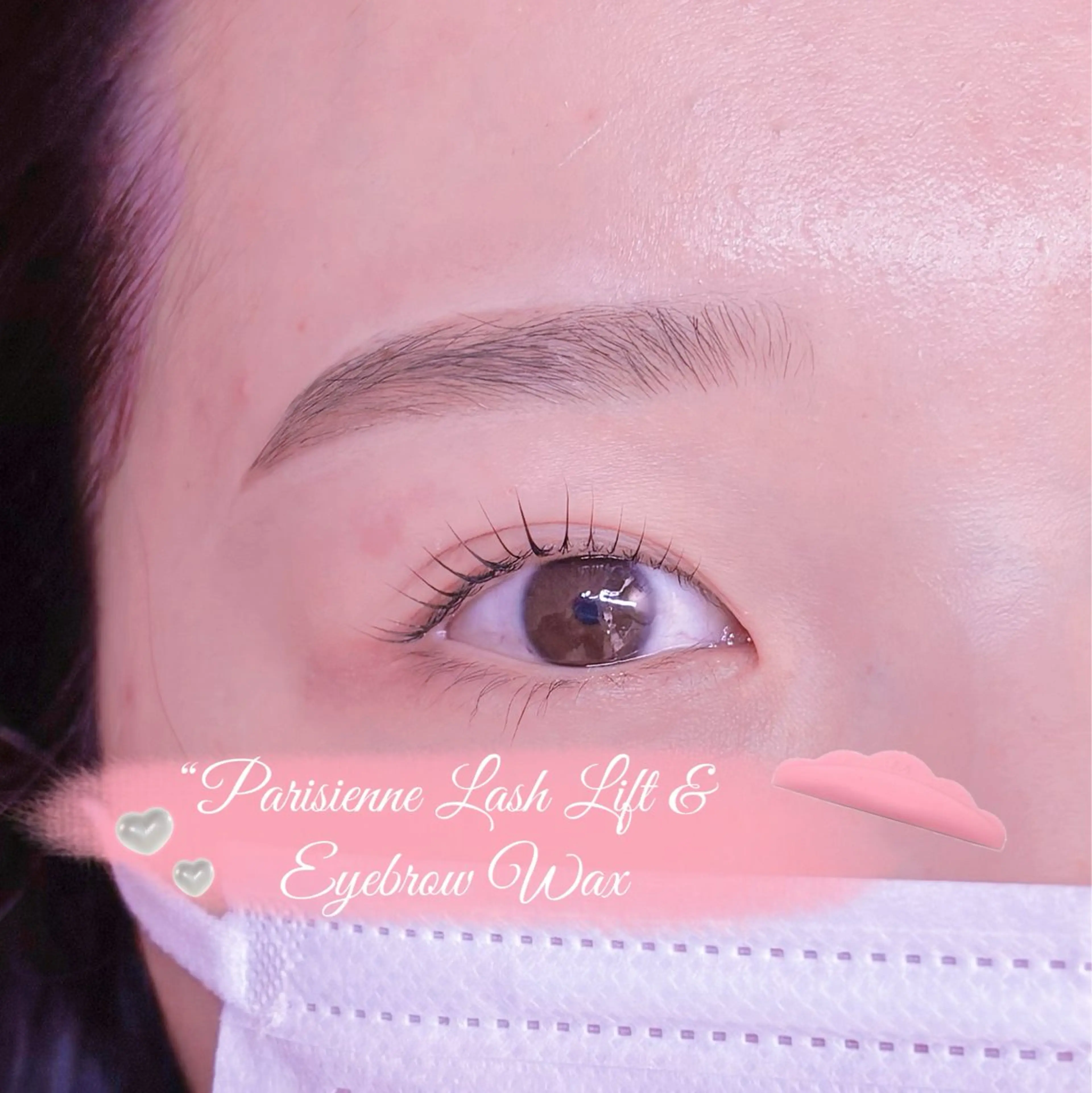 アイブロウ 眉毛ワックス脱毛 マツパ 👀アンドヘルシー 🍒Izumi👀のマツエク・マツパデザイン