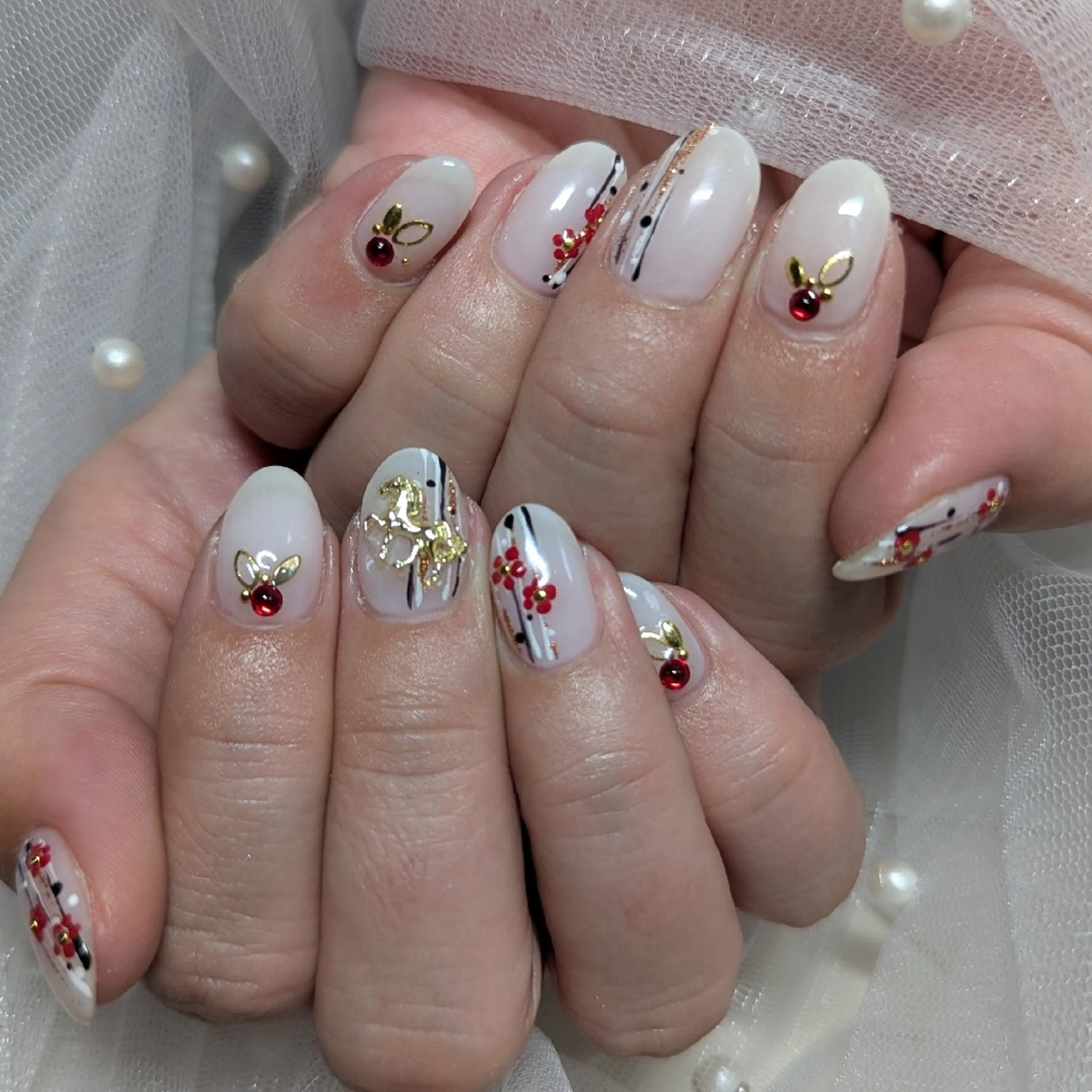 ネイル 持ち込み ハンドネイル ☆ KANON☆のネイルデザイン