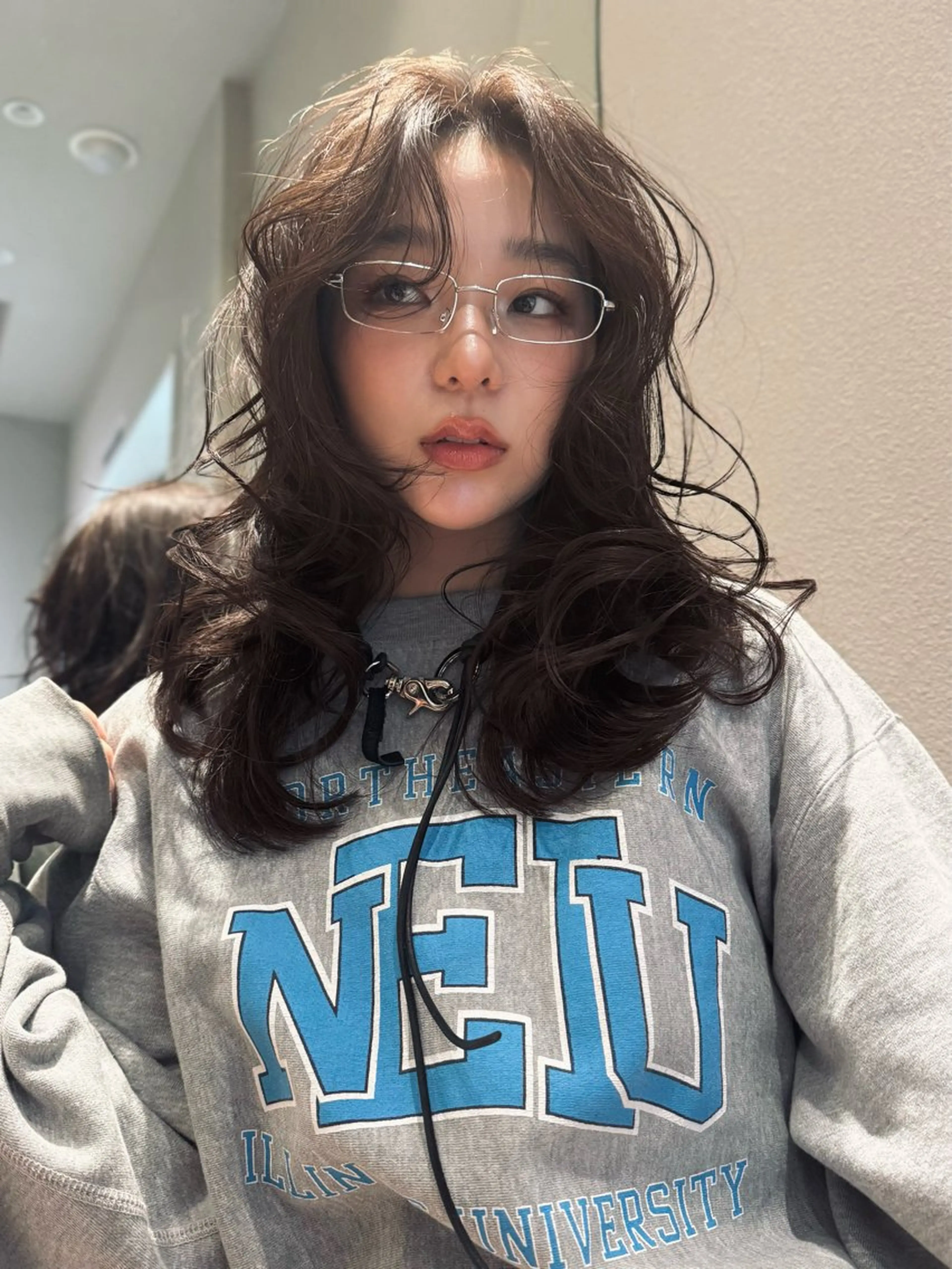 ミディアム カット ヘアカラー トリートメント 🩵縮毛矯正・ボブ 岩原朋也🩵のヘアスタイル