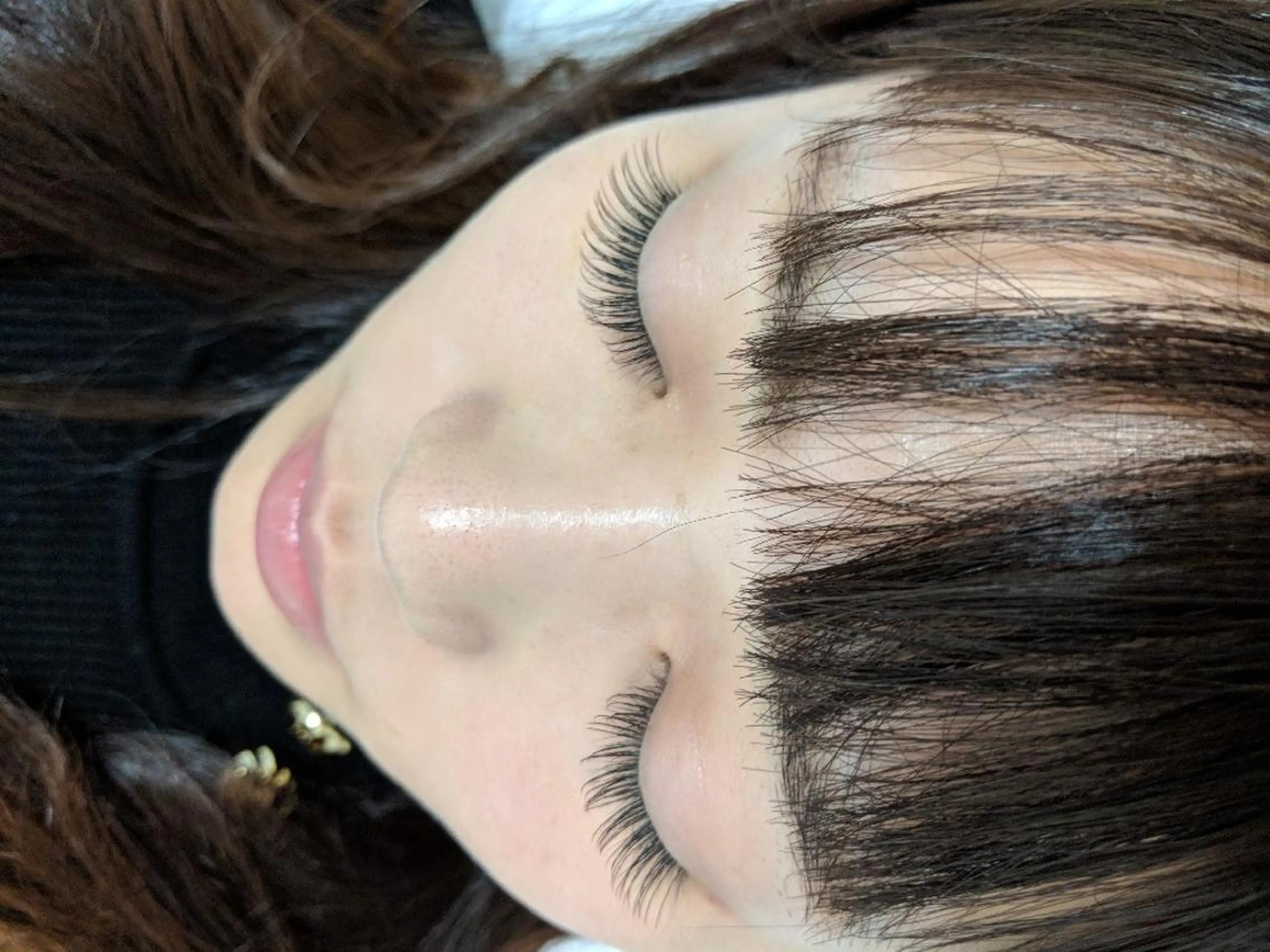 マツエク・マツパ 目尻長め 佐野 亜祐梨のマツエク・マツパデザイン