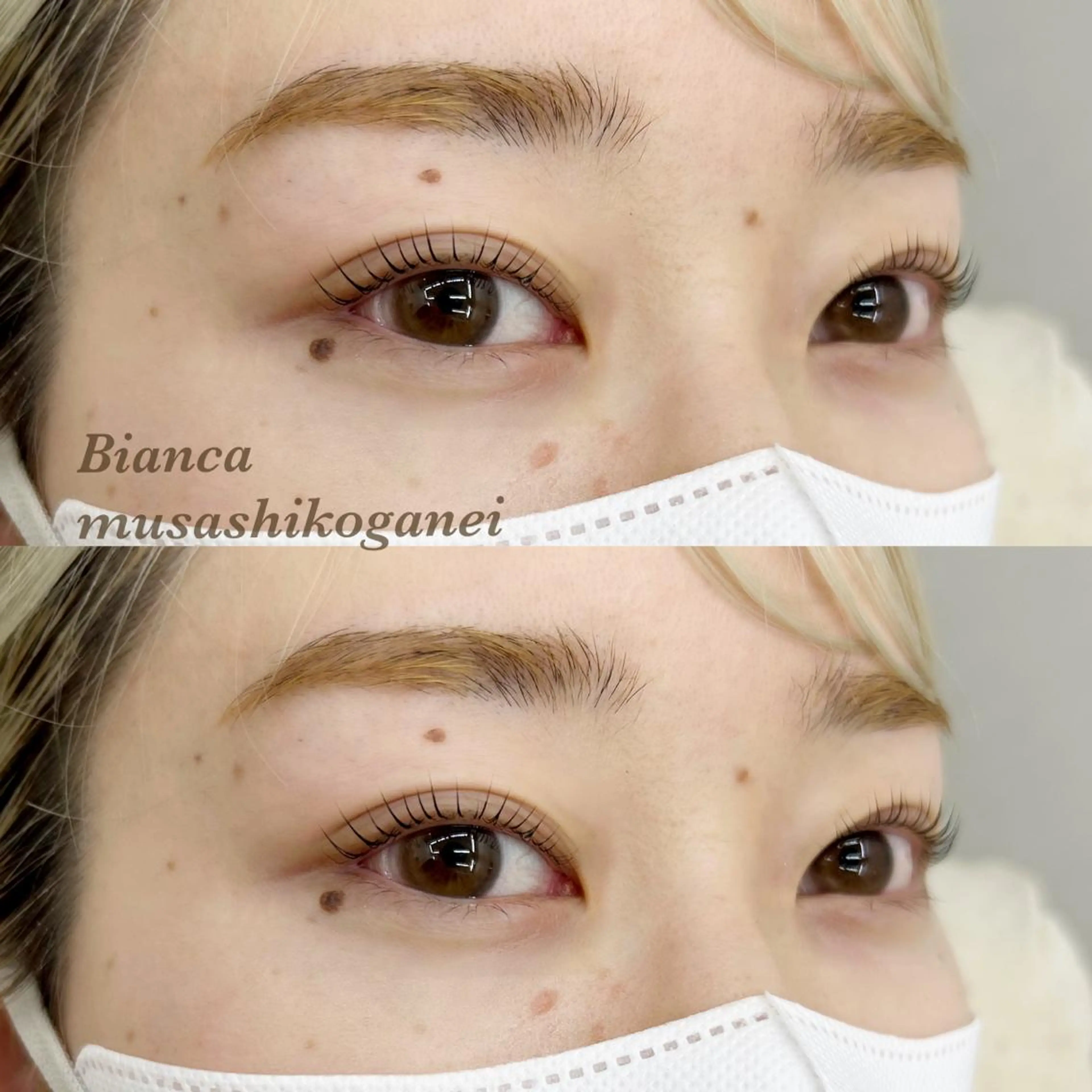 マツエク・マツパ 一重×まつ毛パーマ Bianca わたなべのマツエク・マツパデザイン