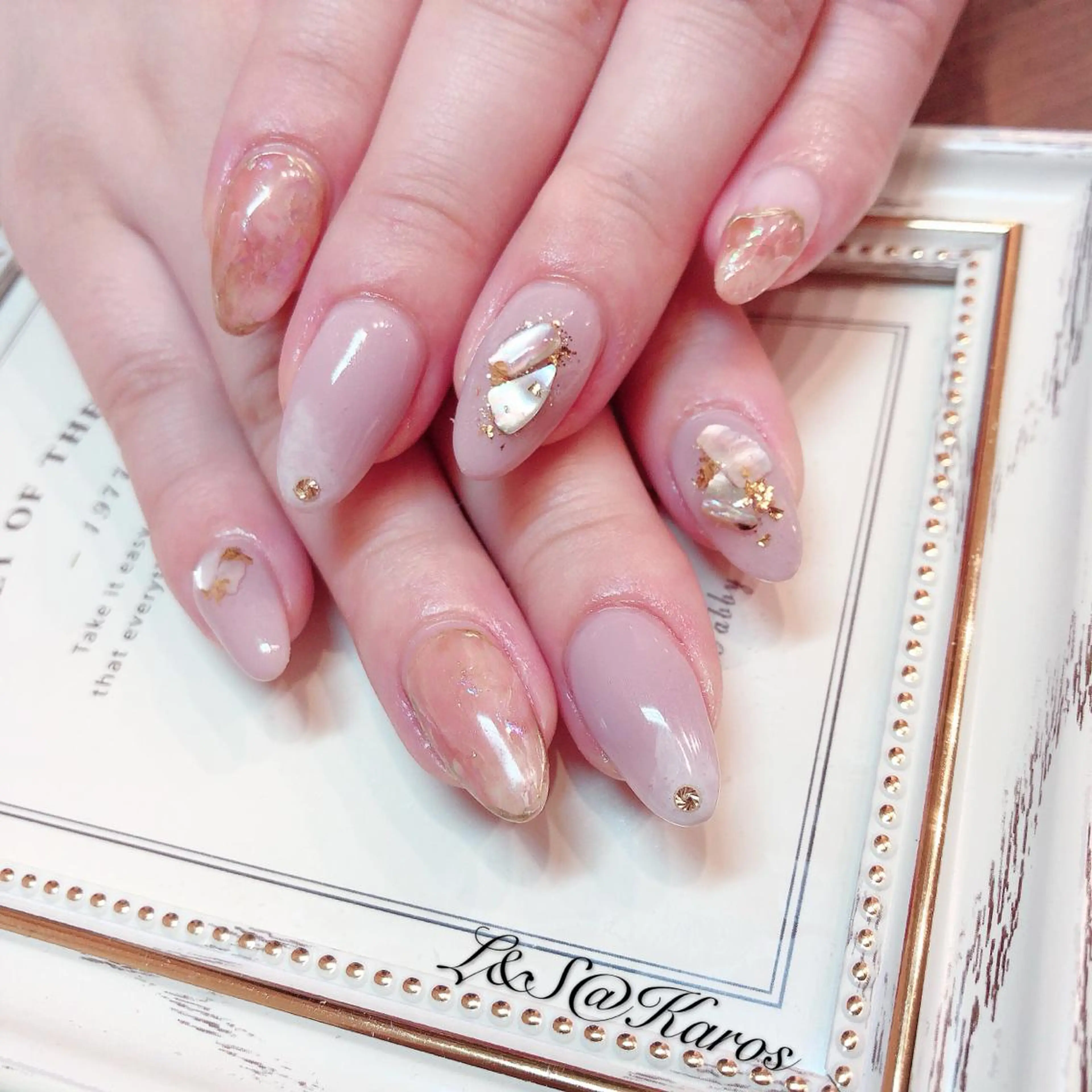 ネイル ハンドネイル L&S@ Karosのネイルデザイン