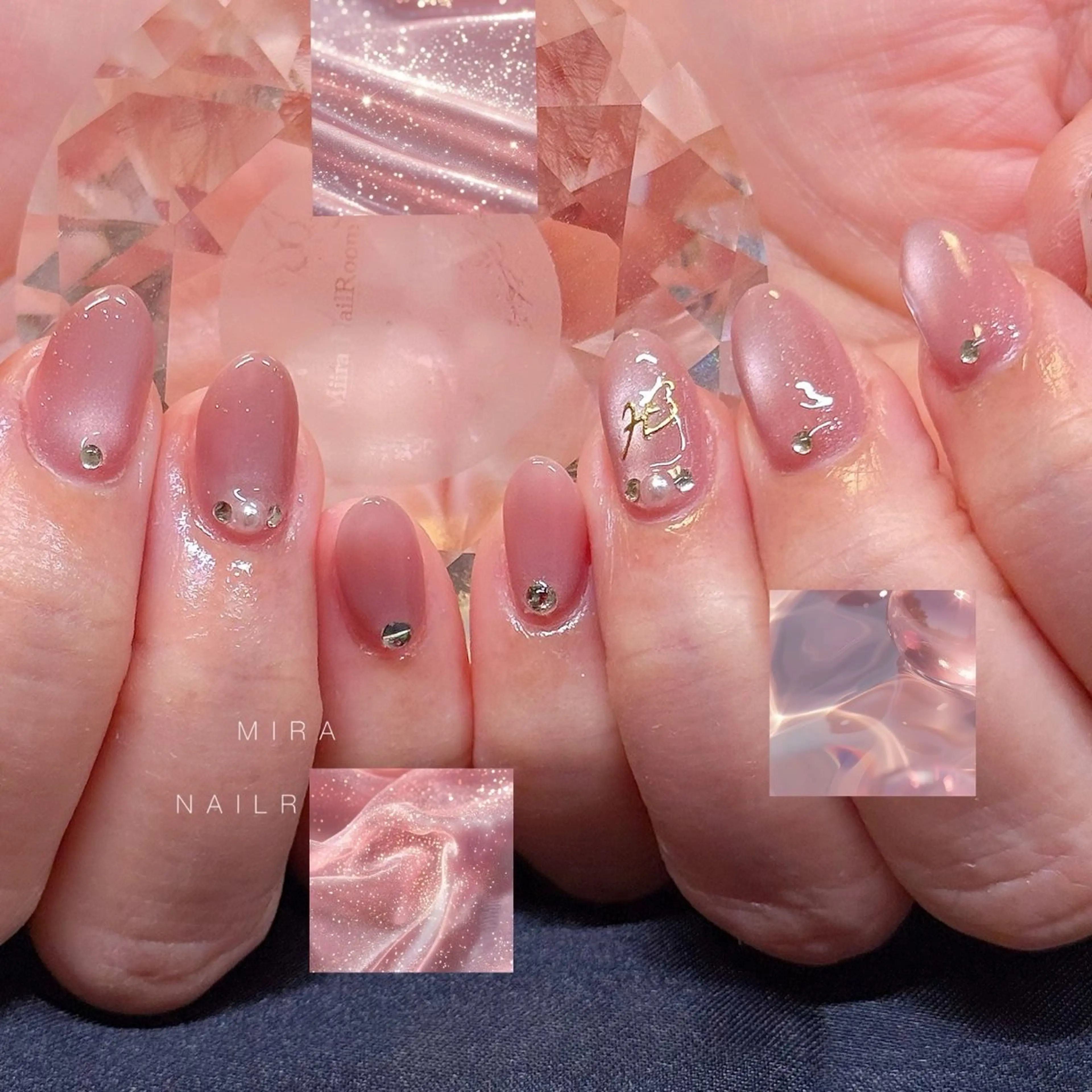 ネイル マグネットネイル MIRA NAILROOMのネイルデザイン