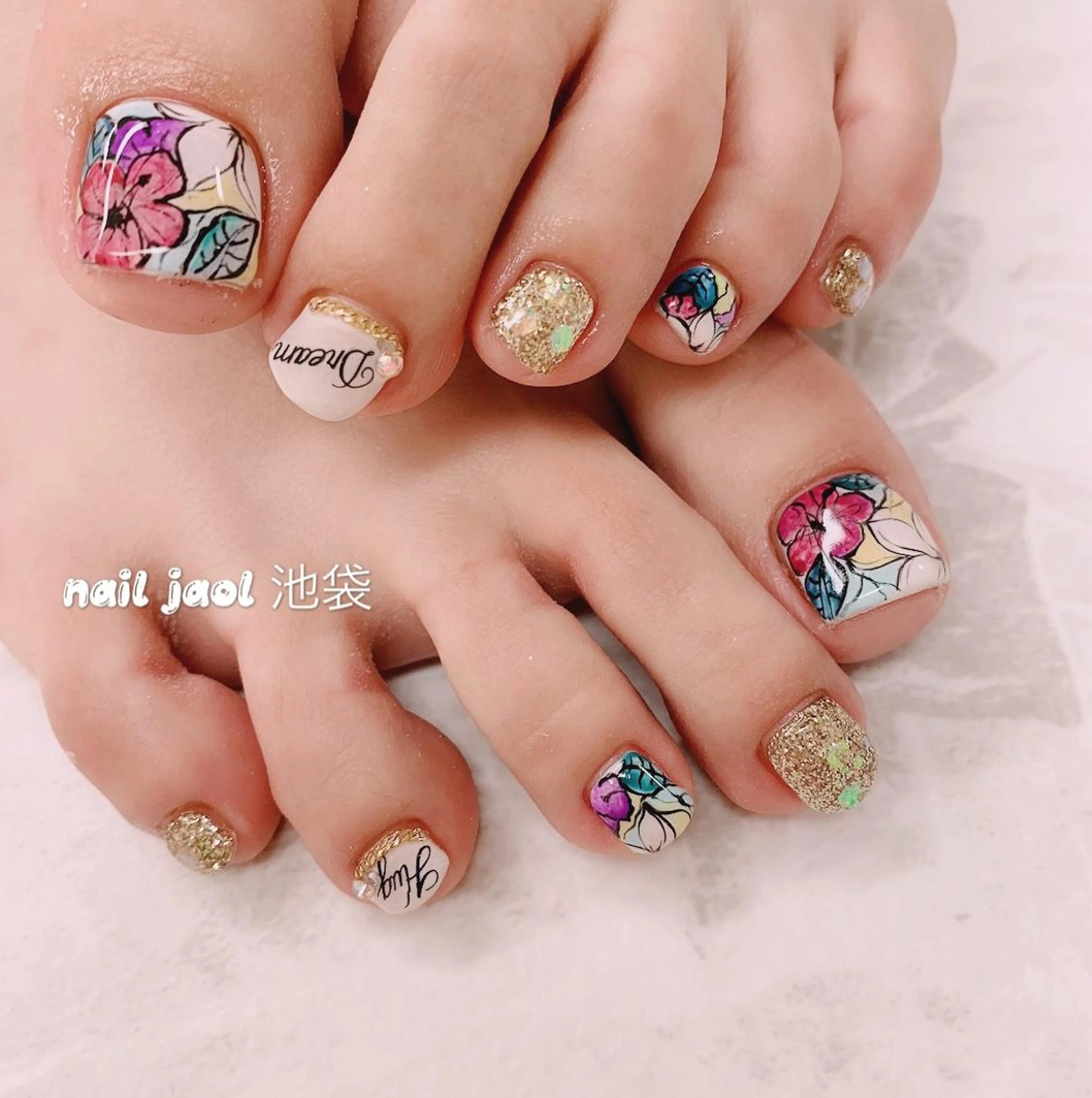 ショート ネイルJaol 池袋のネイルデザイン