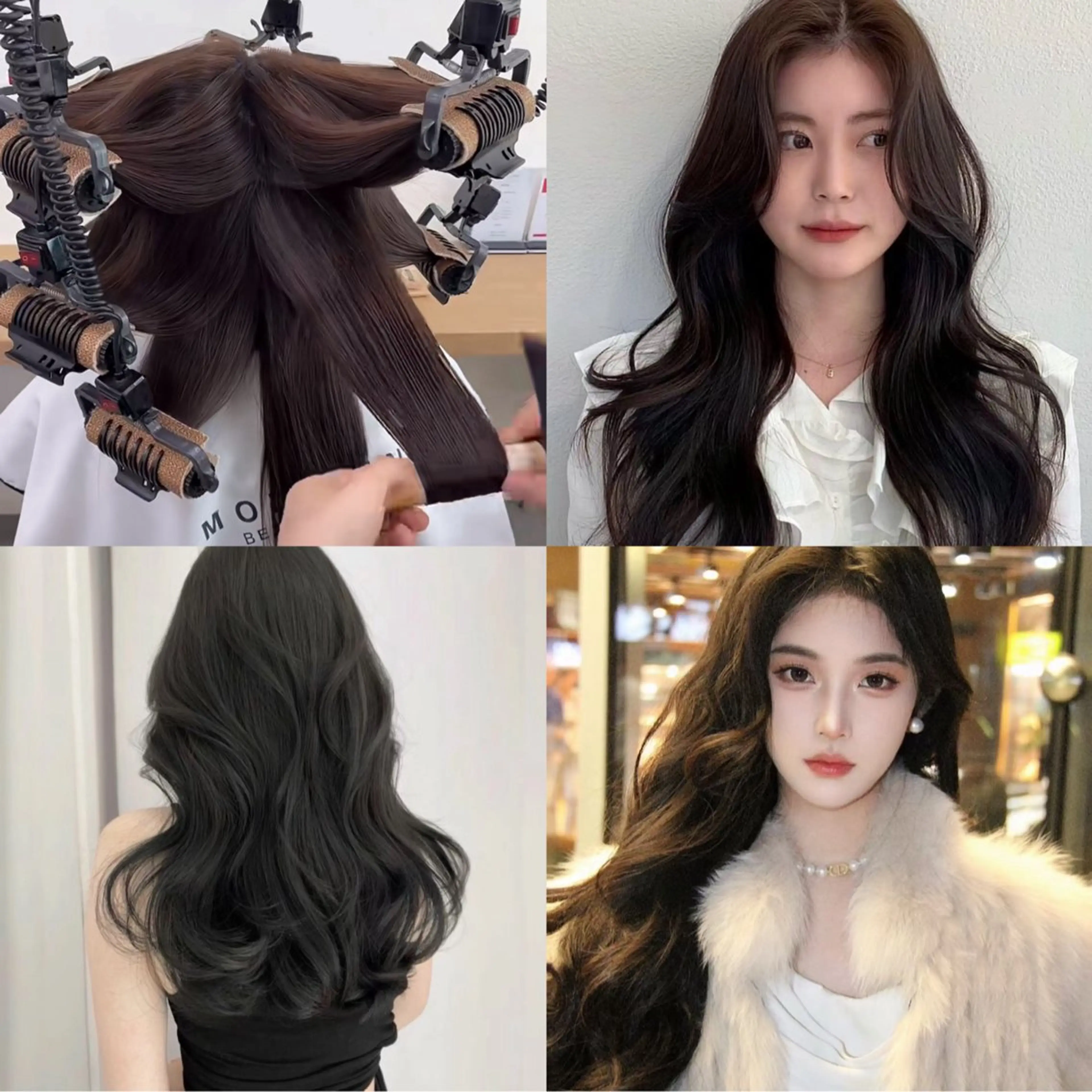 セミロング 🇨🇳ワンホンヘア 下田鉄也のヘアスタイル