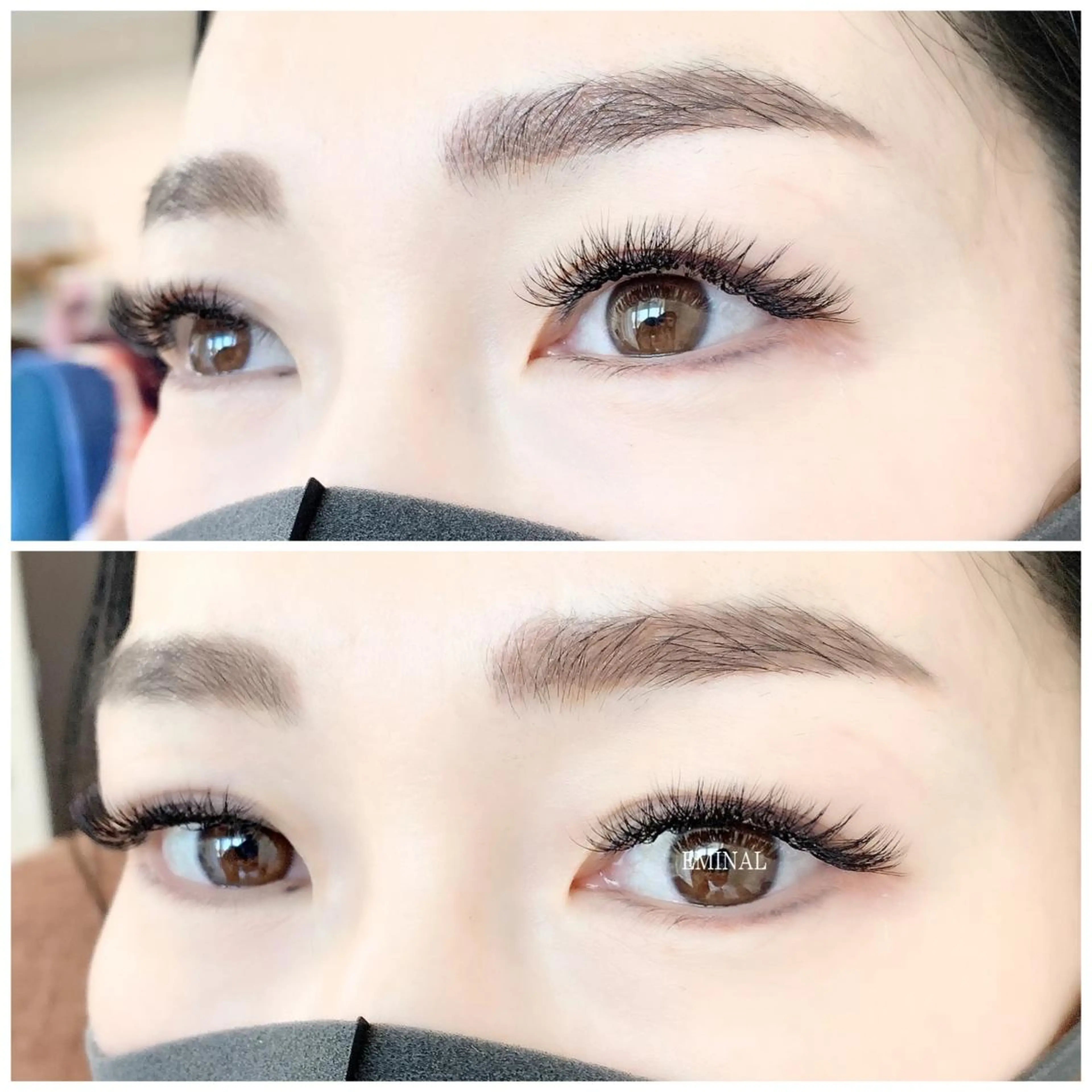 マツエク・マツパ 付け放題 ナチュラル ボリュームラッシュ ★ EMINALの眉毛・アイブロウイメージ