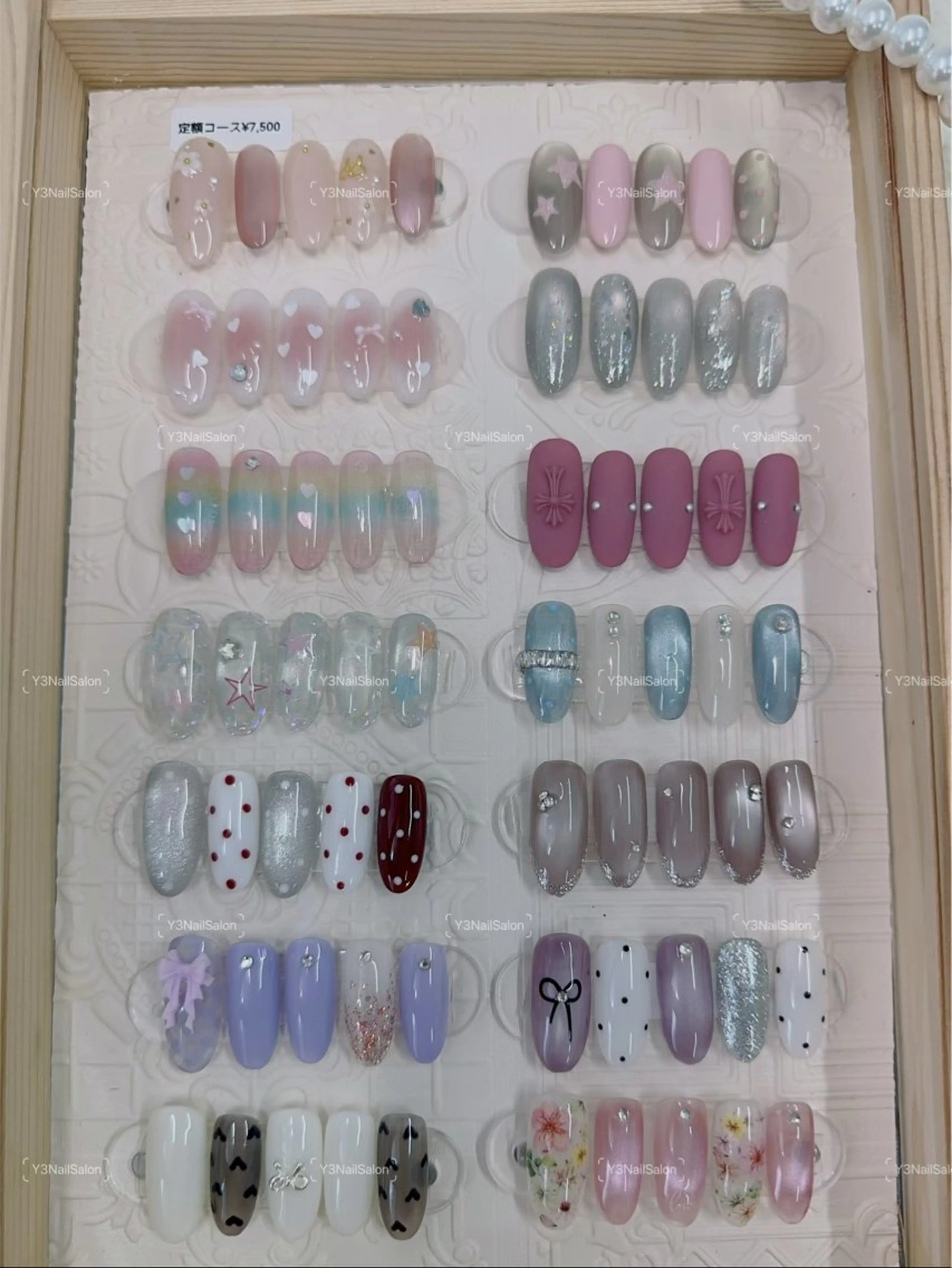 ネイル 春ネイル ハンドネイル Y3 NailSalonのネイルデザイン