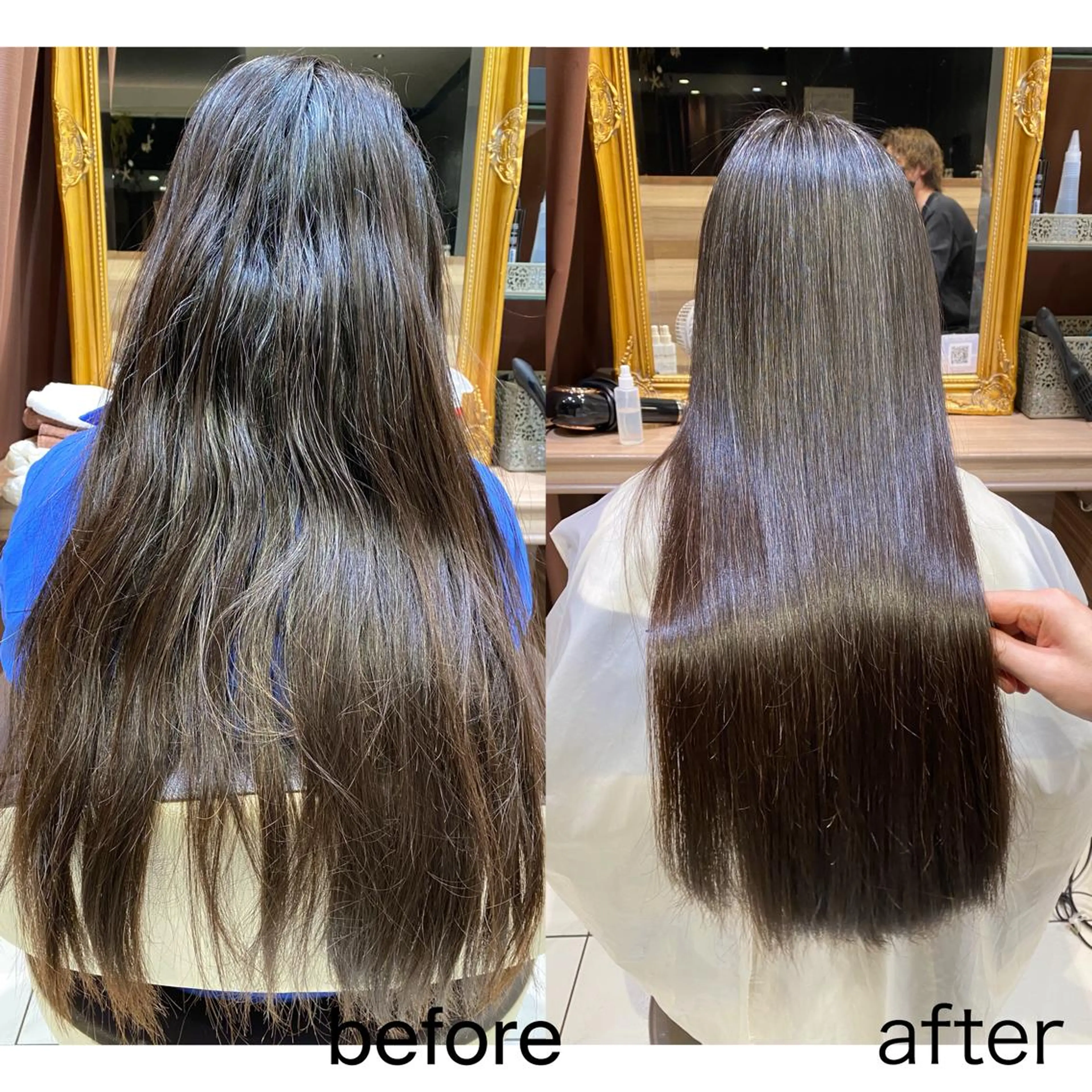 ロング 縮毛矯正 🥀縮毛矯正🥀 川﨑和希のヘアスタイル