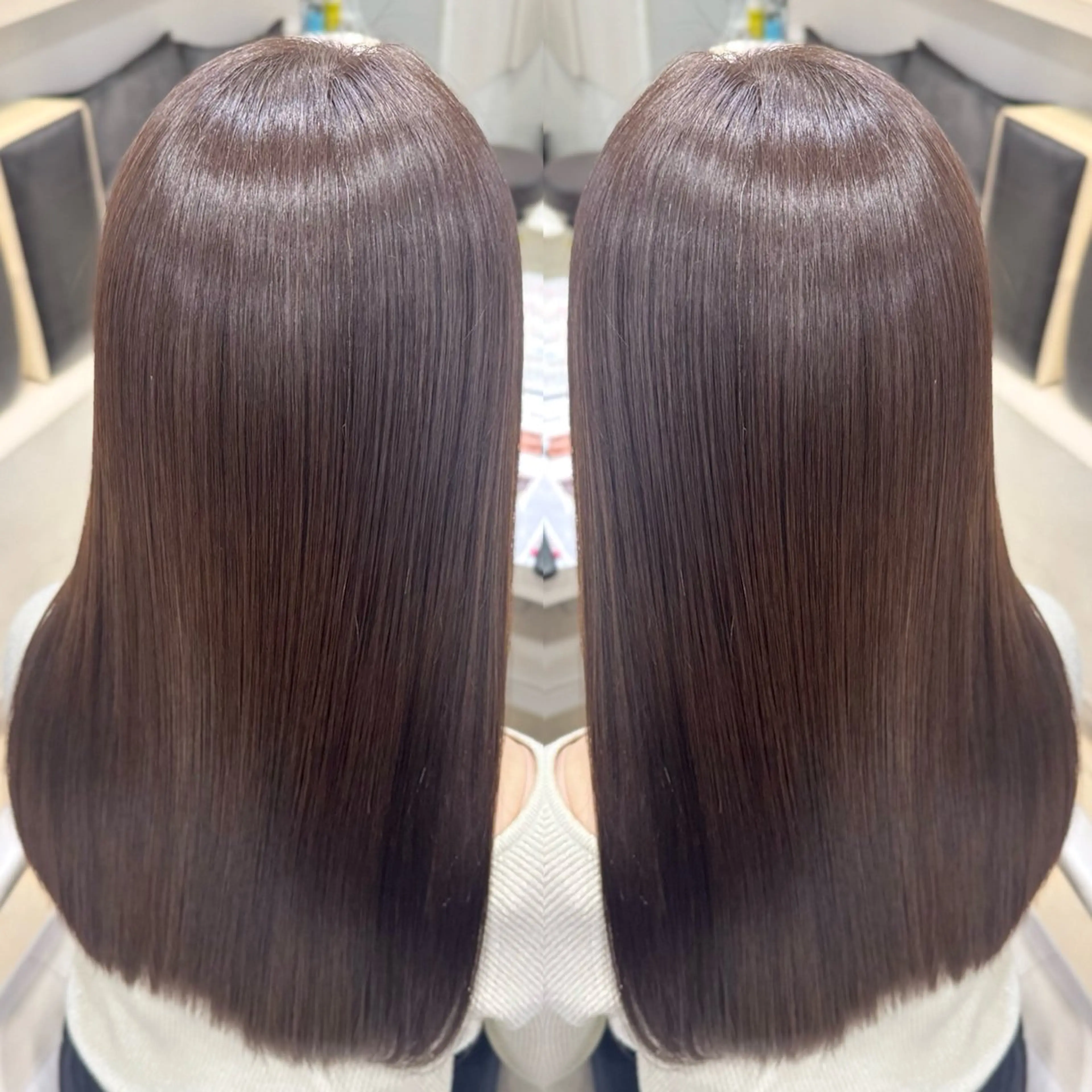 ロング カット ヘアカラー 💎髪質改善特化/ 町田莉彩💎のヘアスタイル