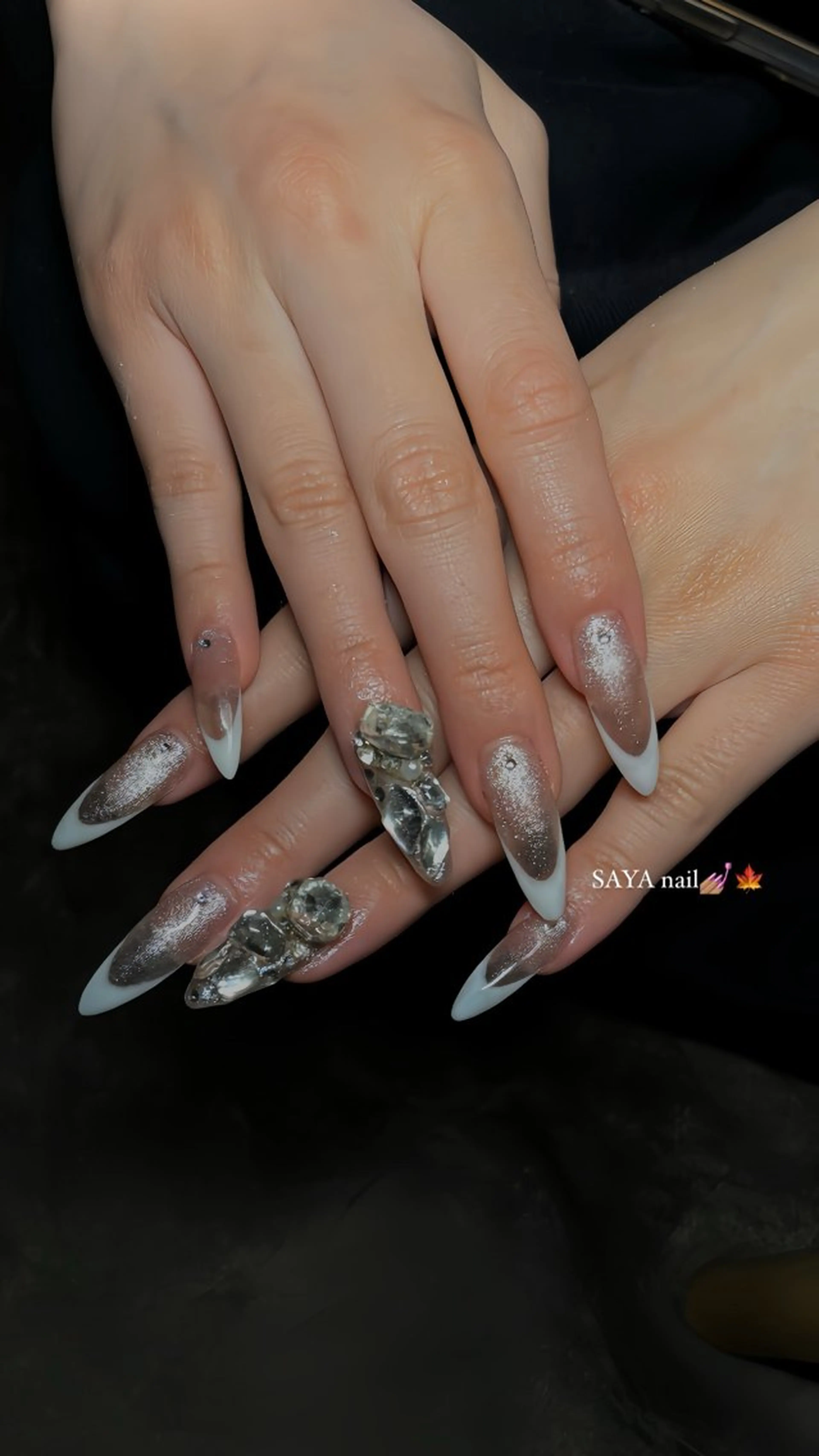 シンプルアート10本💅🏻( ¨̮ )‪︎💞長さ出し有🙆🏻‍♀️の写真
