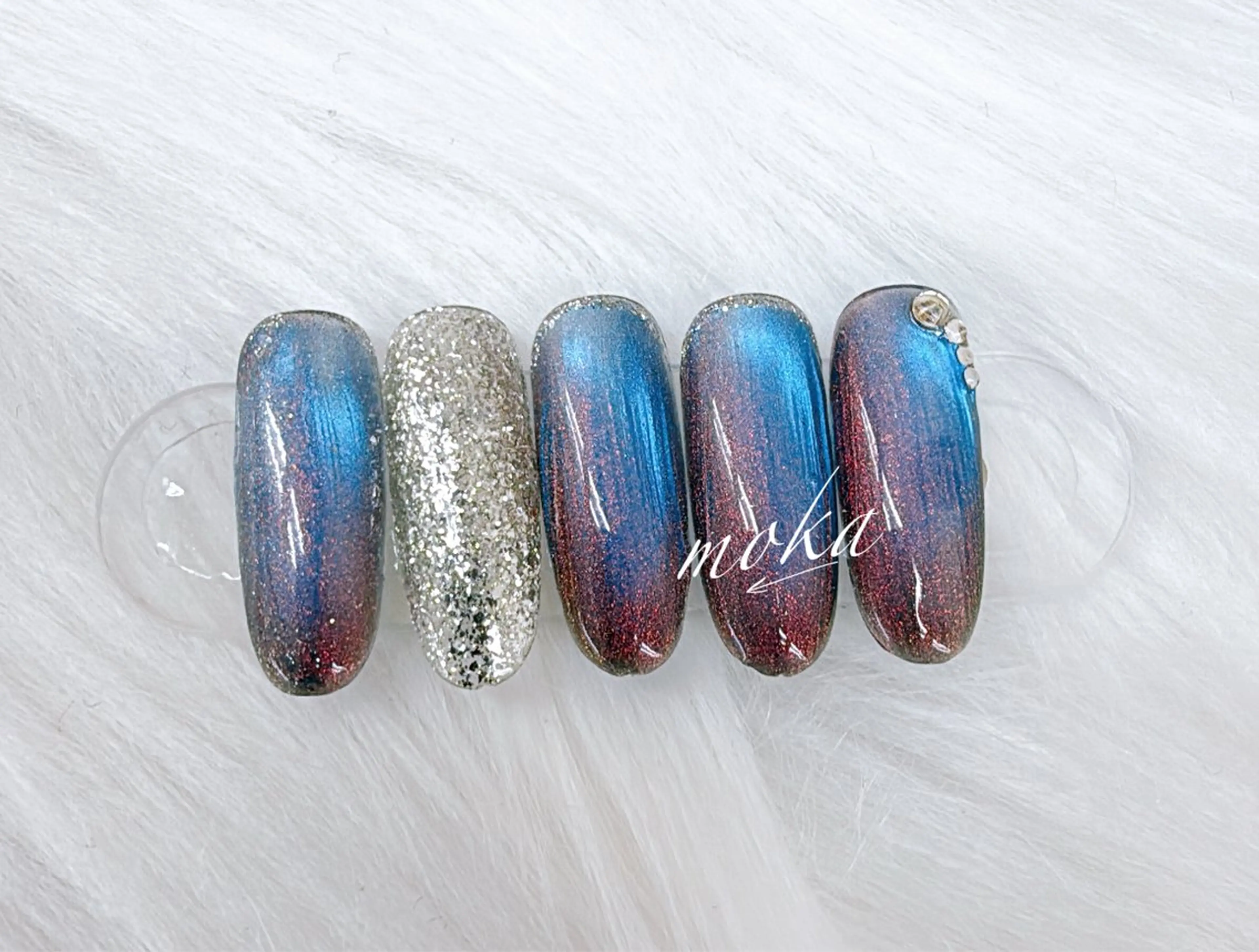 ネイル ハンドネイル ハンドケア 胡蝶蘭レディースサロ ンNailMOKAのネイルデザイン