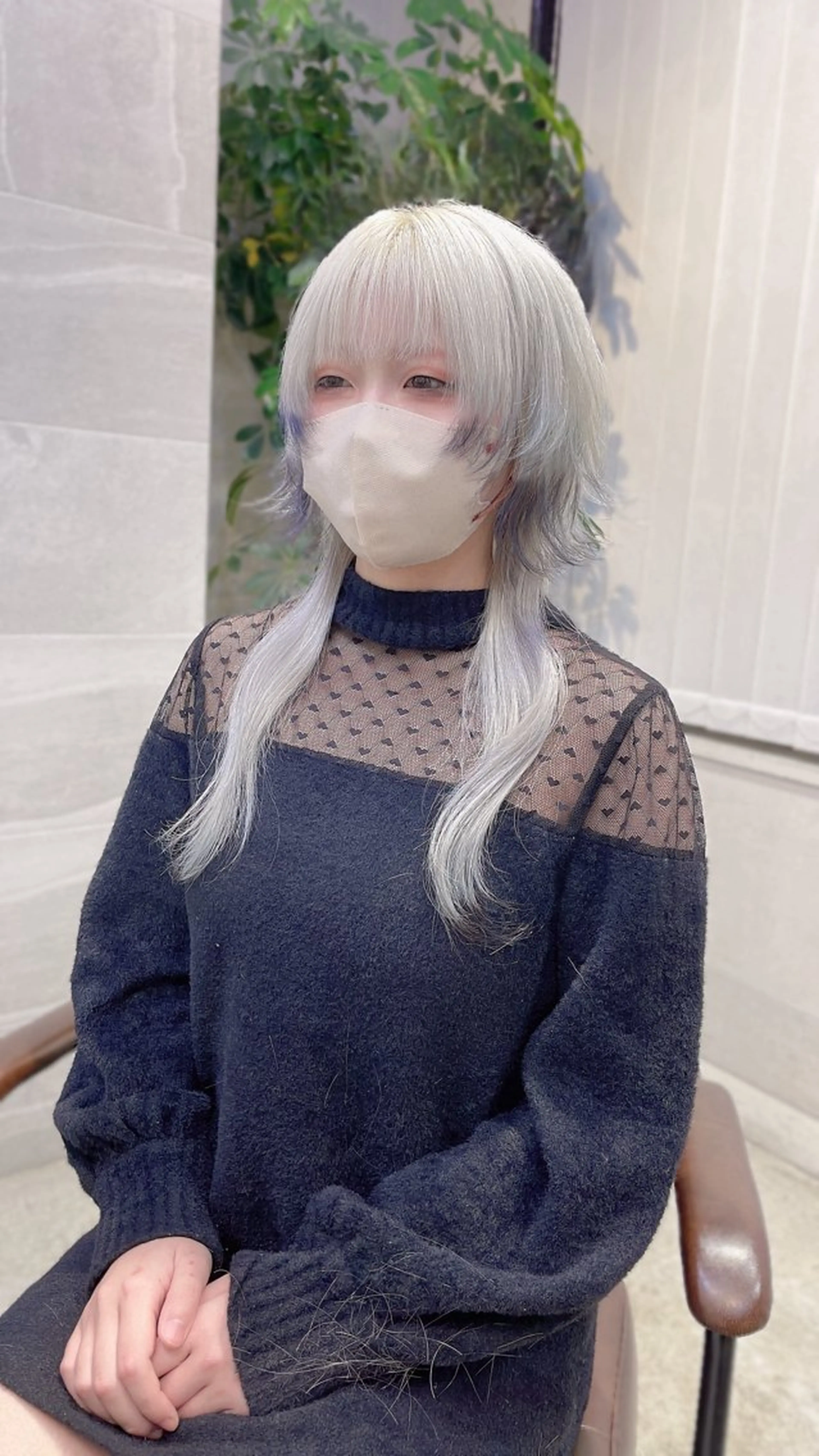 ロング ウルフカット ウルフカット/ ハッシュカット/山路のヘアスタイル