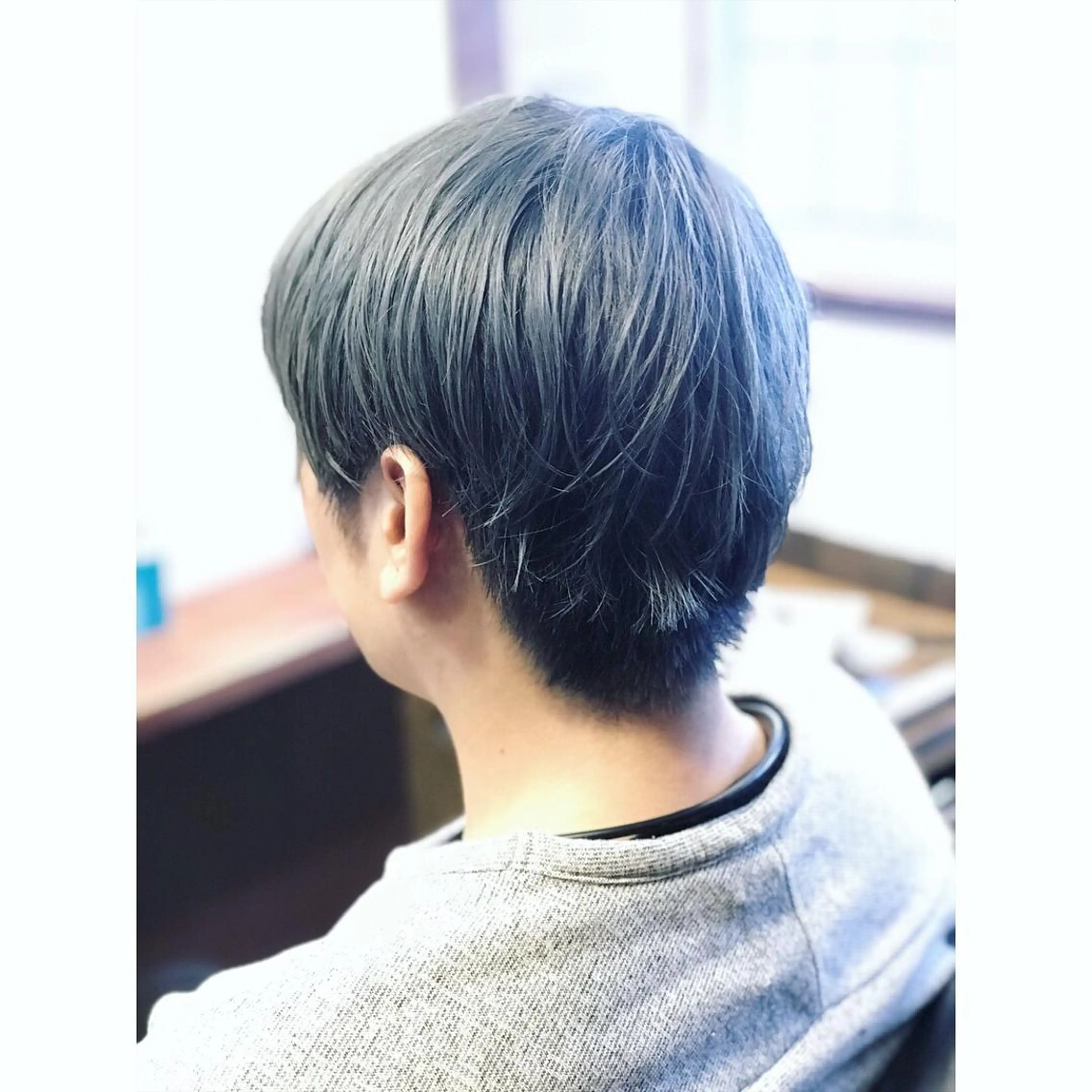 カラー メンズ ヘアカラー トリートメント 松村 未央のヘアスタイル