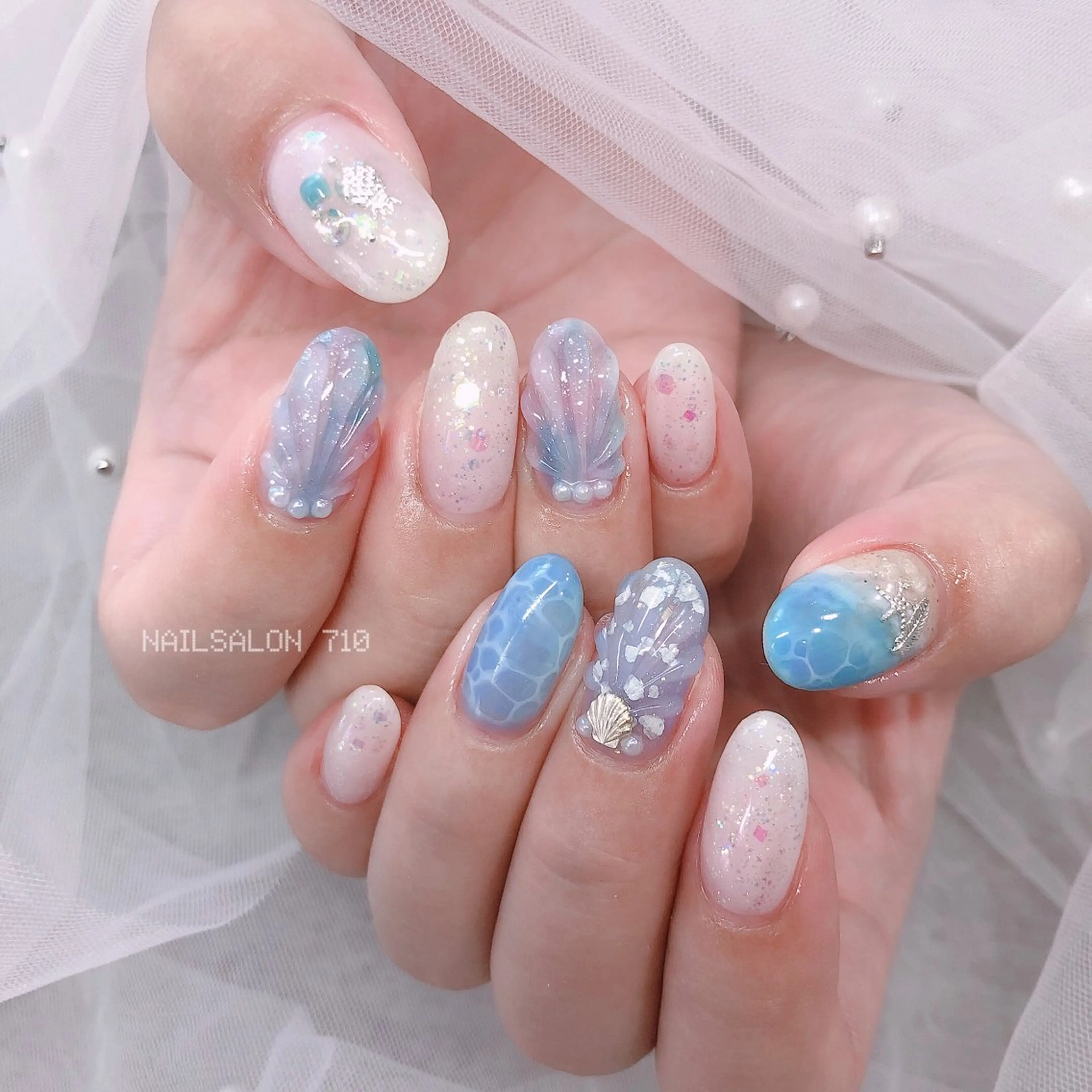 ネイル ハンドネイル フットネイル ナナイチゼロ I.Naoのネイルデザイン