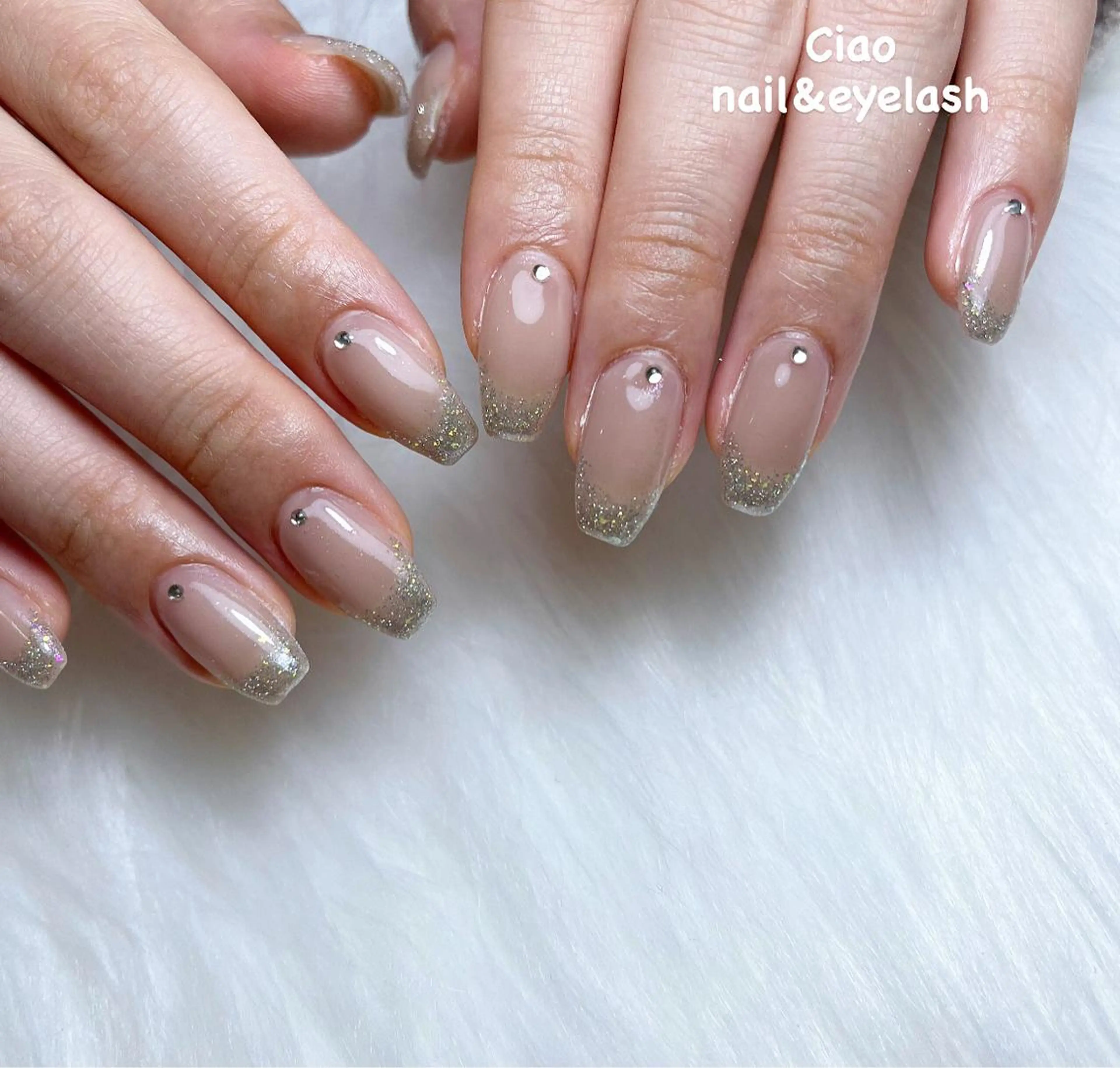 ネイル アートネイル 入学式 ジェルネイル 卒業式 ニュアンスネイル #Amin nail salonのネイルデザイン