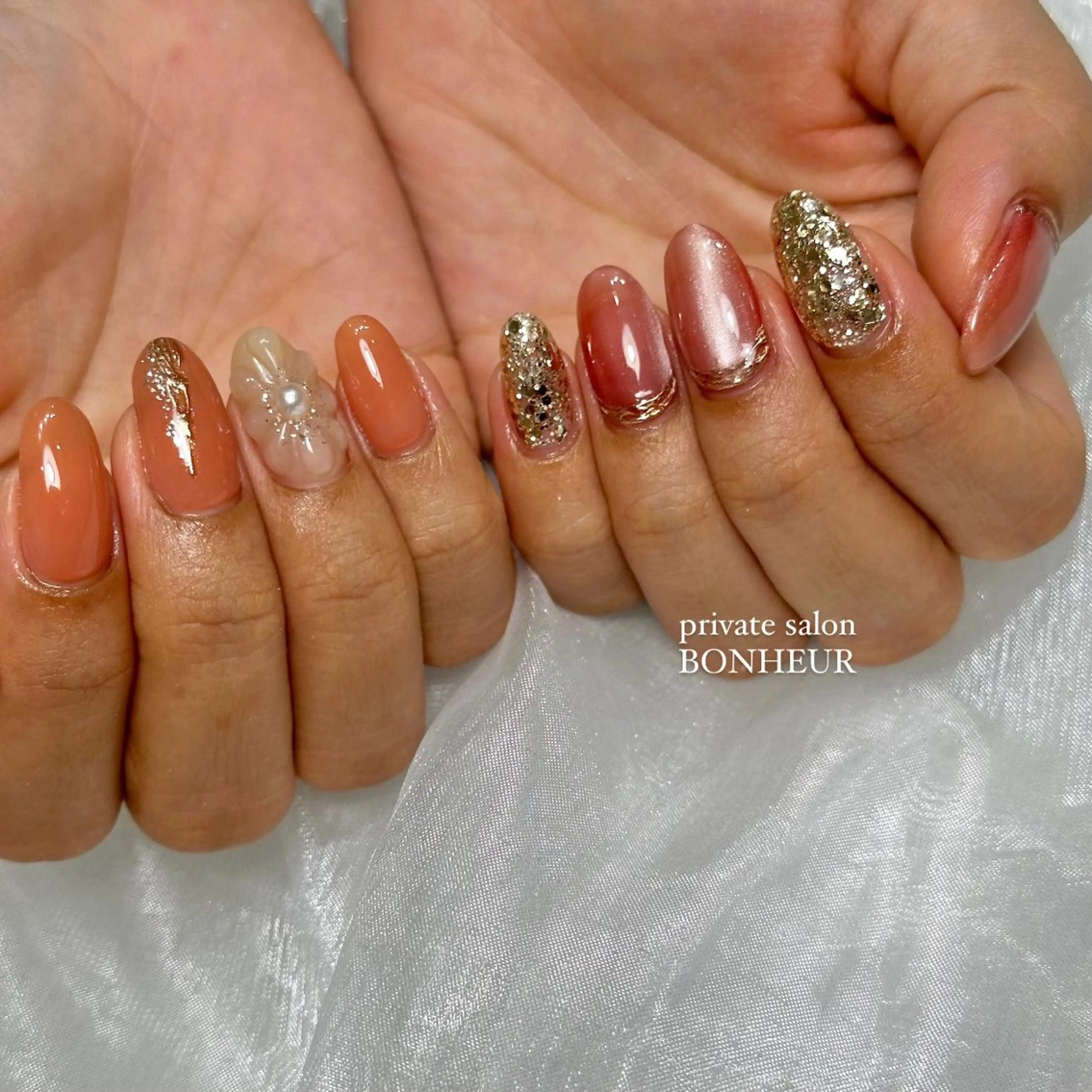 ネイル ハンドネイル BONHEUR Annaのネイルデザイン