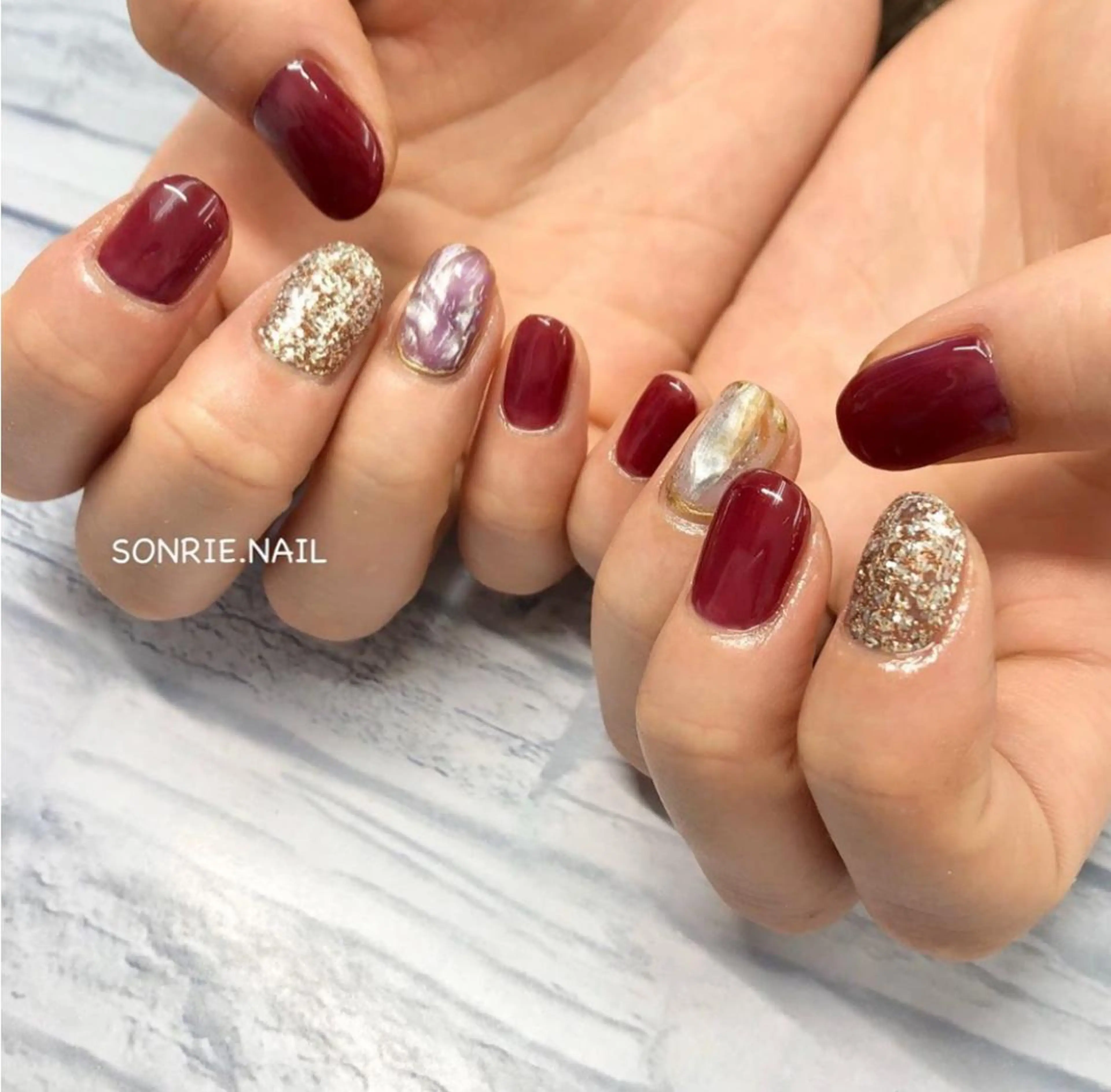 ロング パーマ ヘアアレンジ メンズ キッズ ネイル マツエク・マツパ 豊橋美容院 ソンリエのヘアスタイル