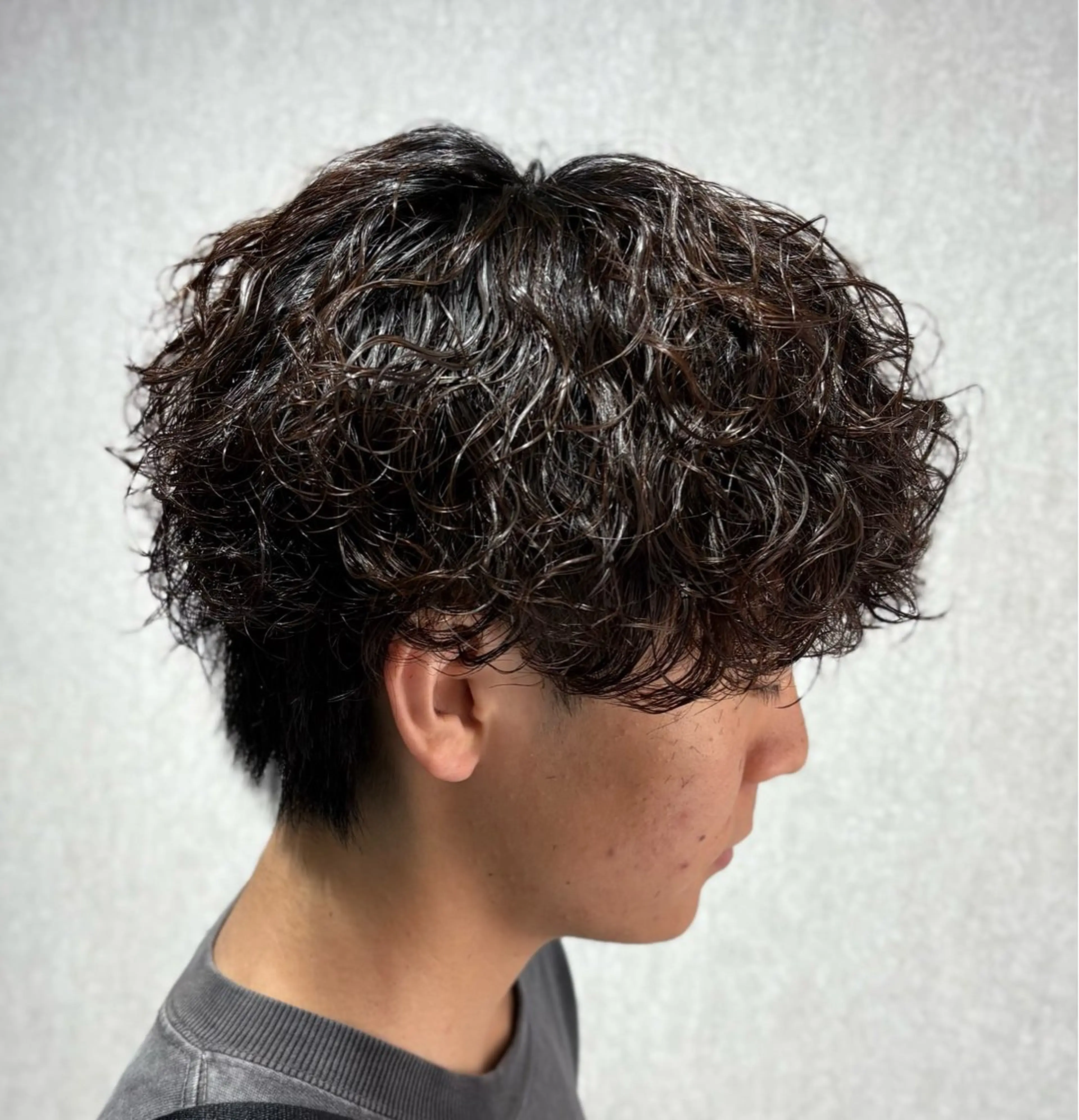 ショート パーマ メンズ 【メンズ特化】 池田大成✂︎のヘアスタイル